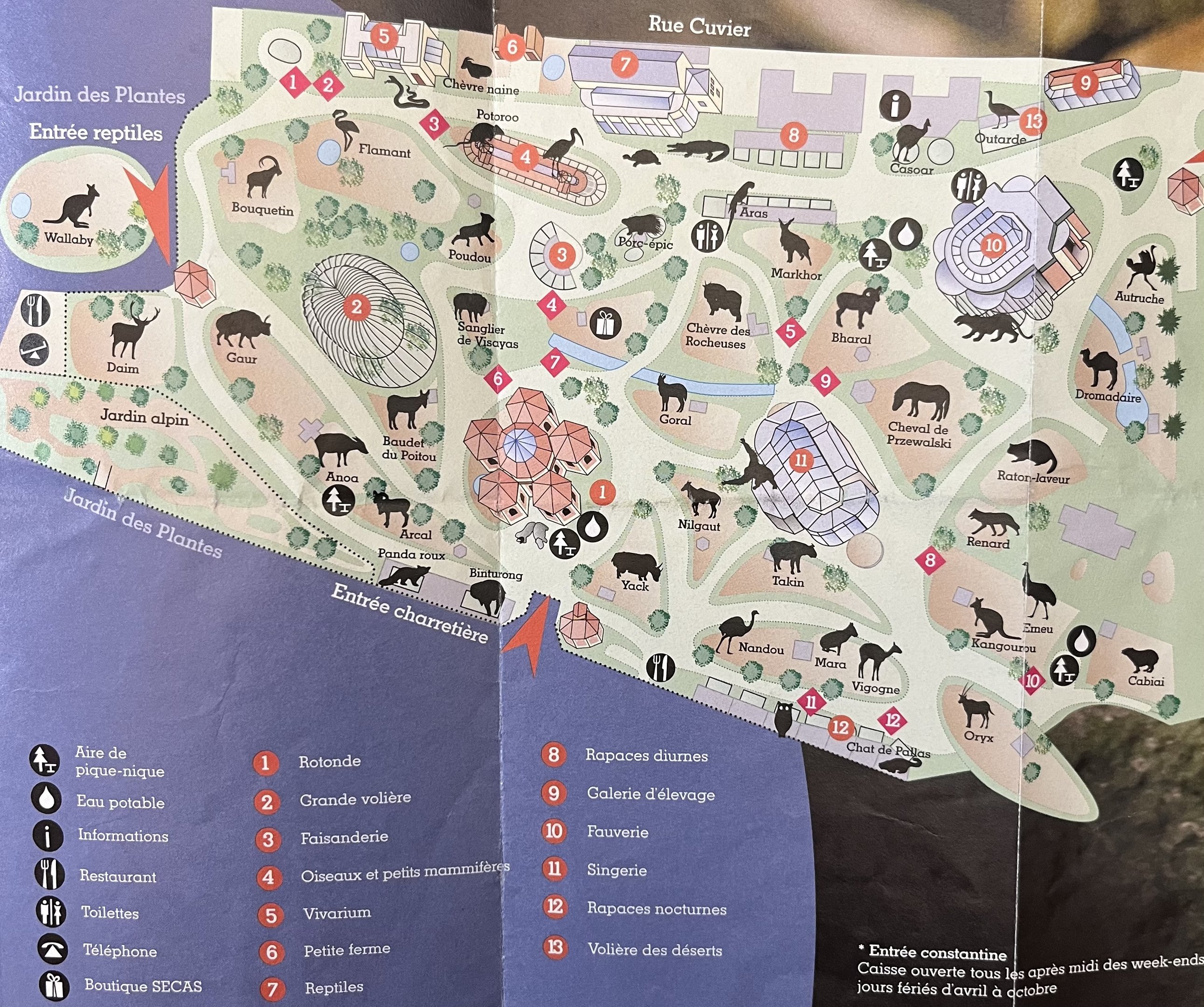 Zoo Map - 2013