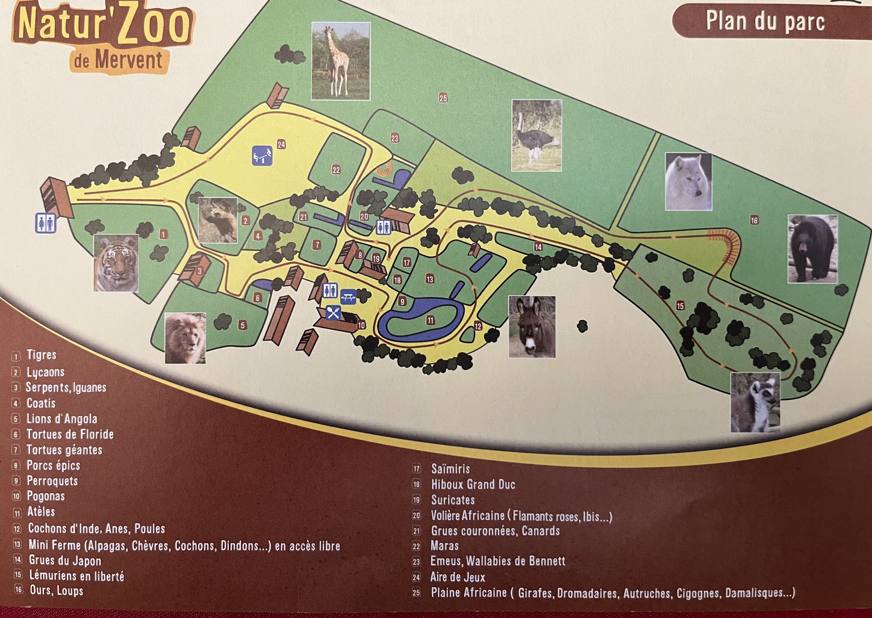 Zoo Map - 2013