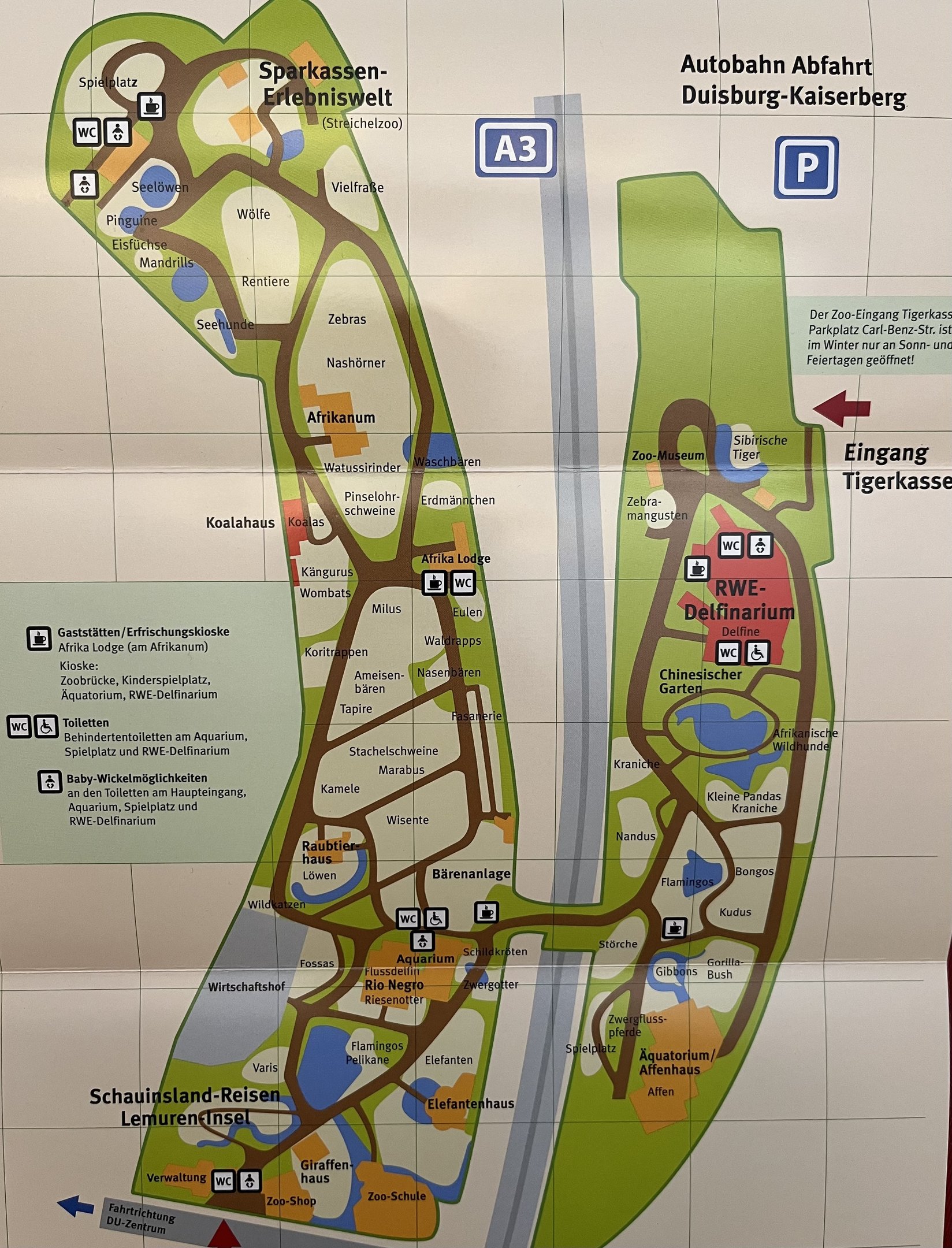 Zoo Map - 2013
