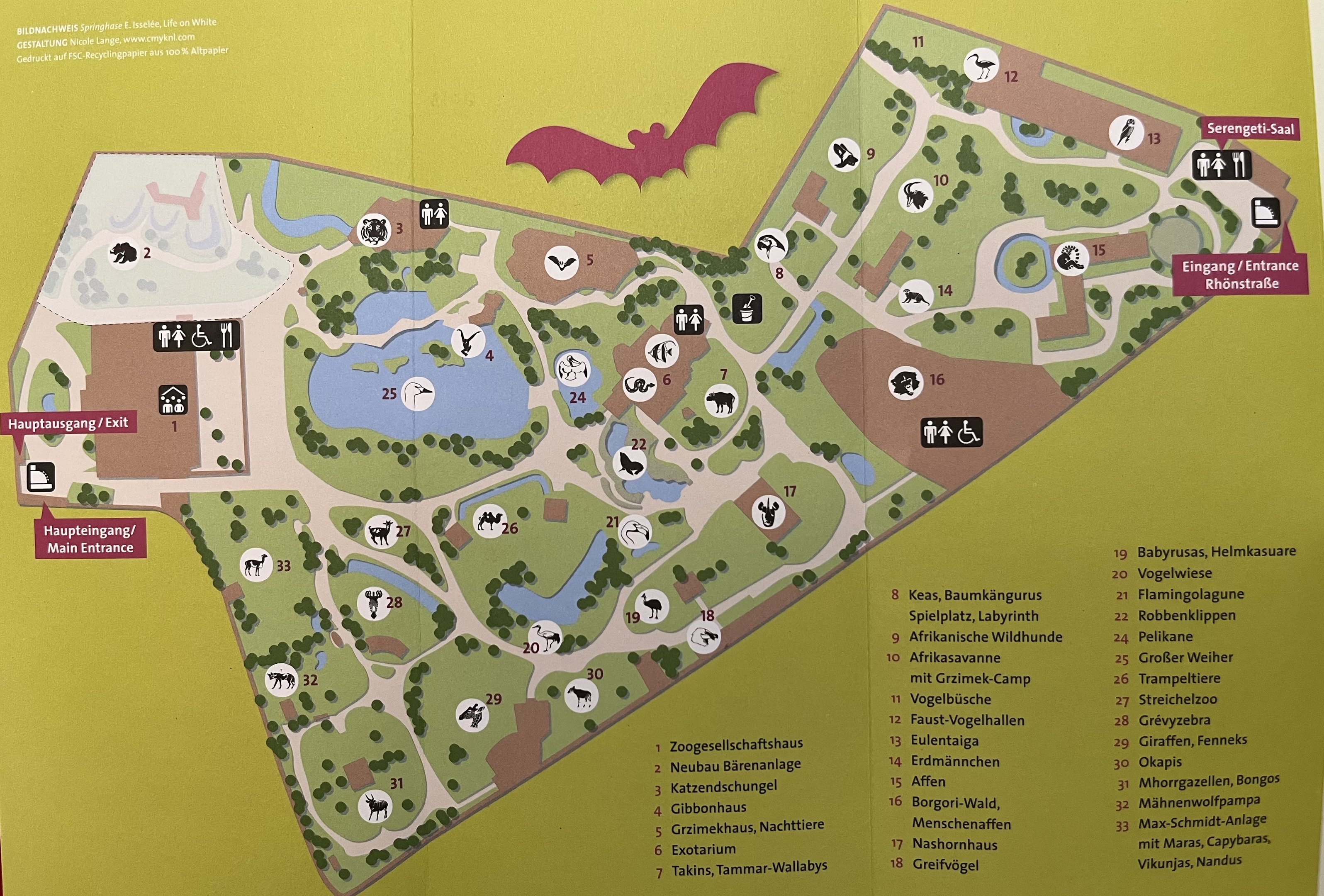 Zoo Map - 2013