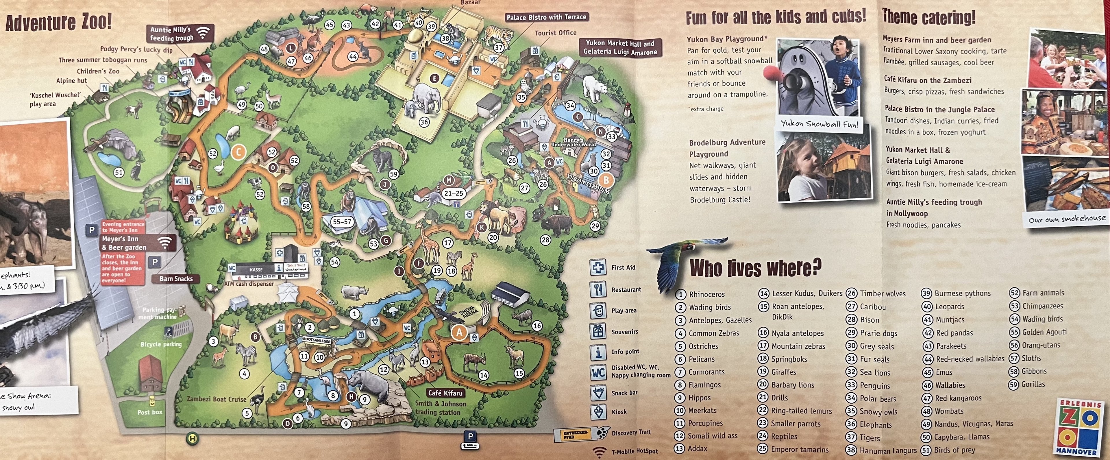 Zoo Map - 2013