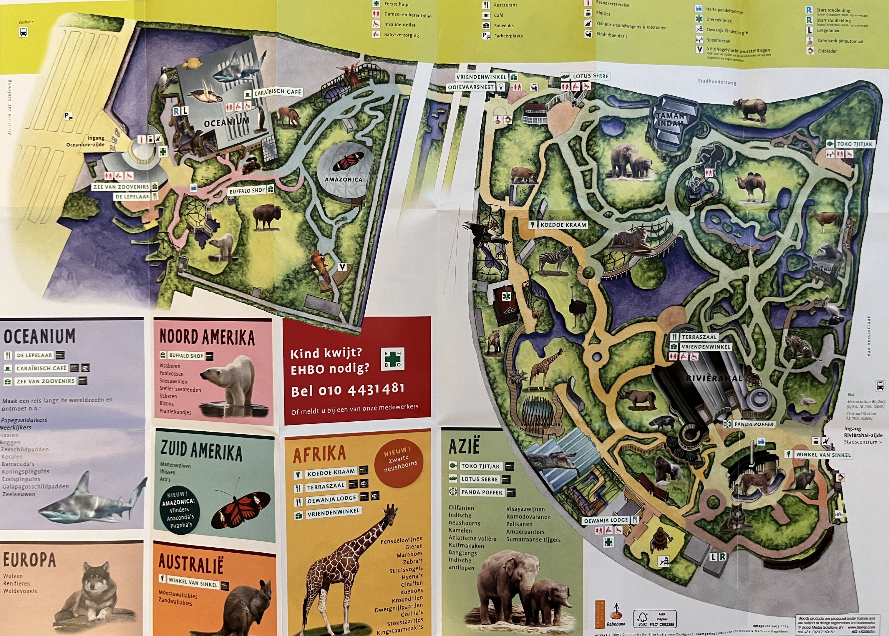 Zoo Map - 2013