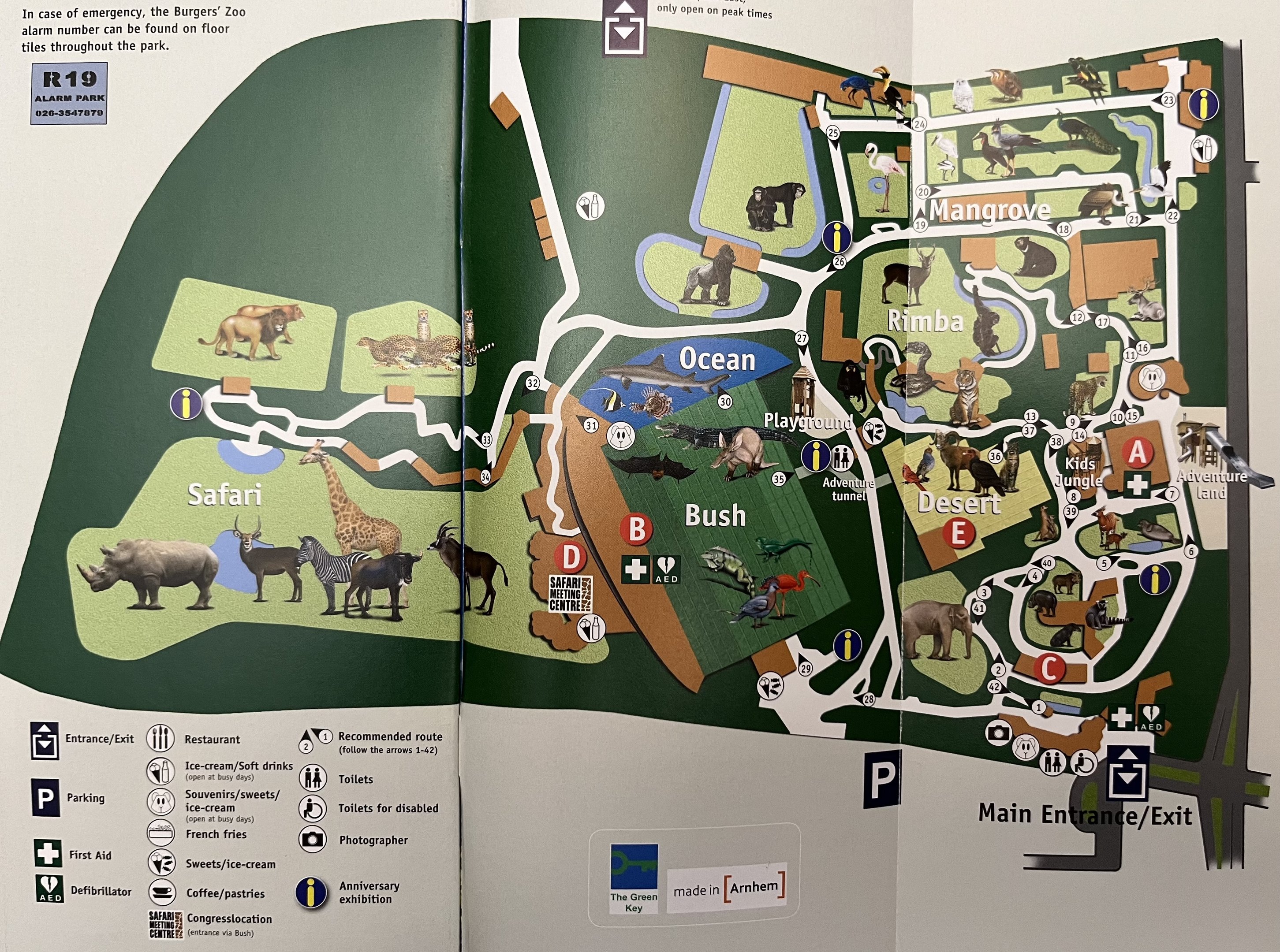 Zoo Map - 2013