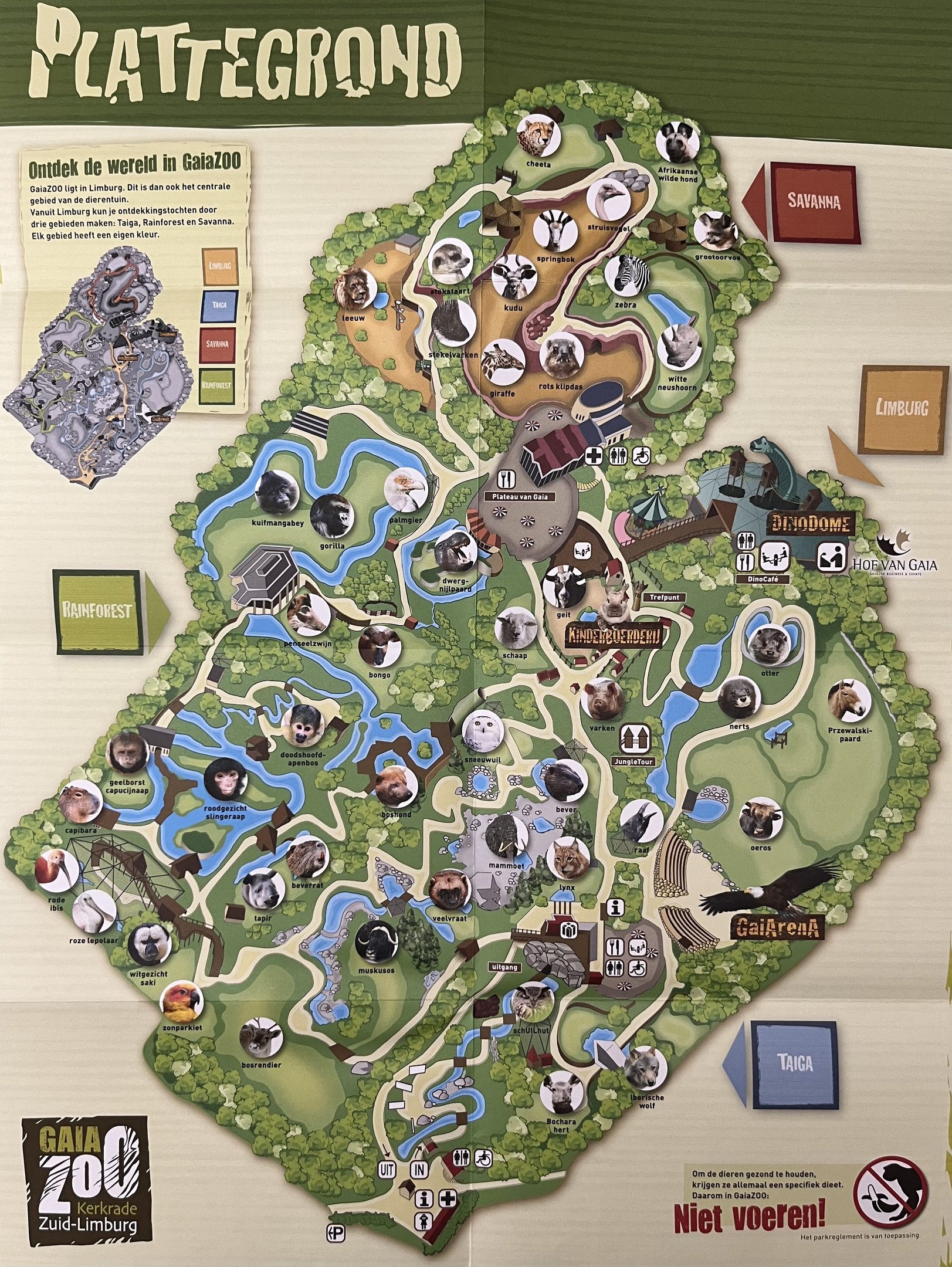 Zoo Map - 2013