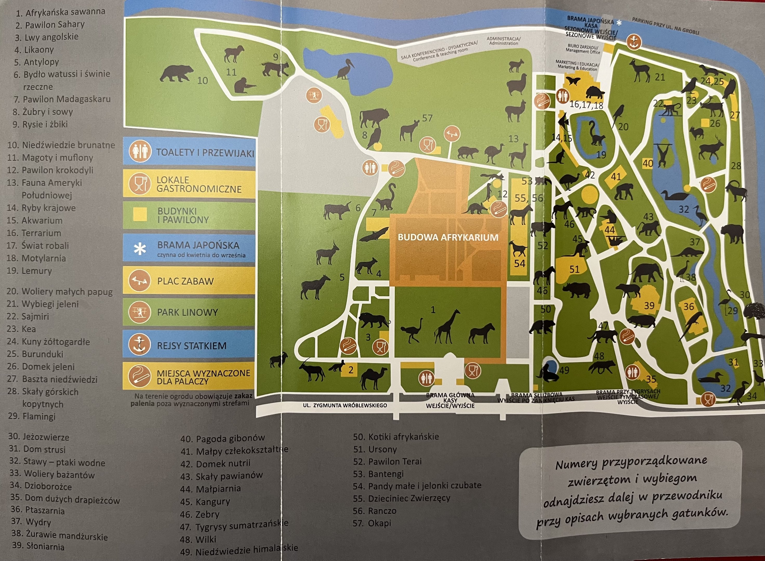 Zoo Map - 2013