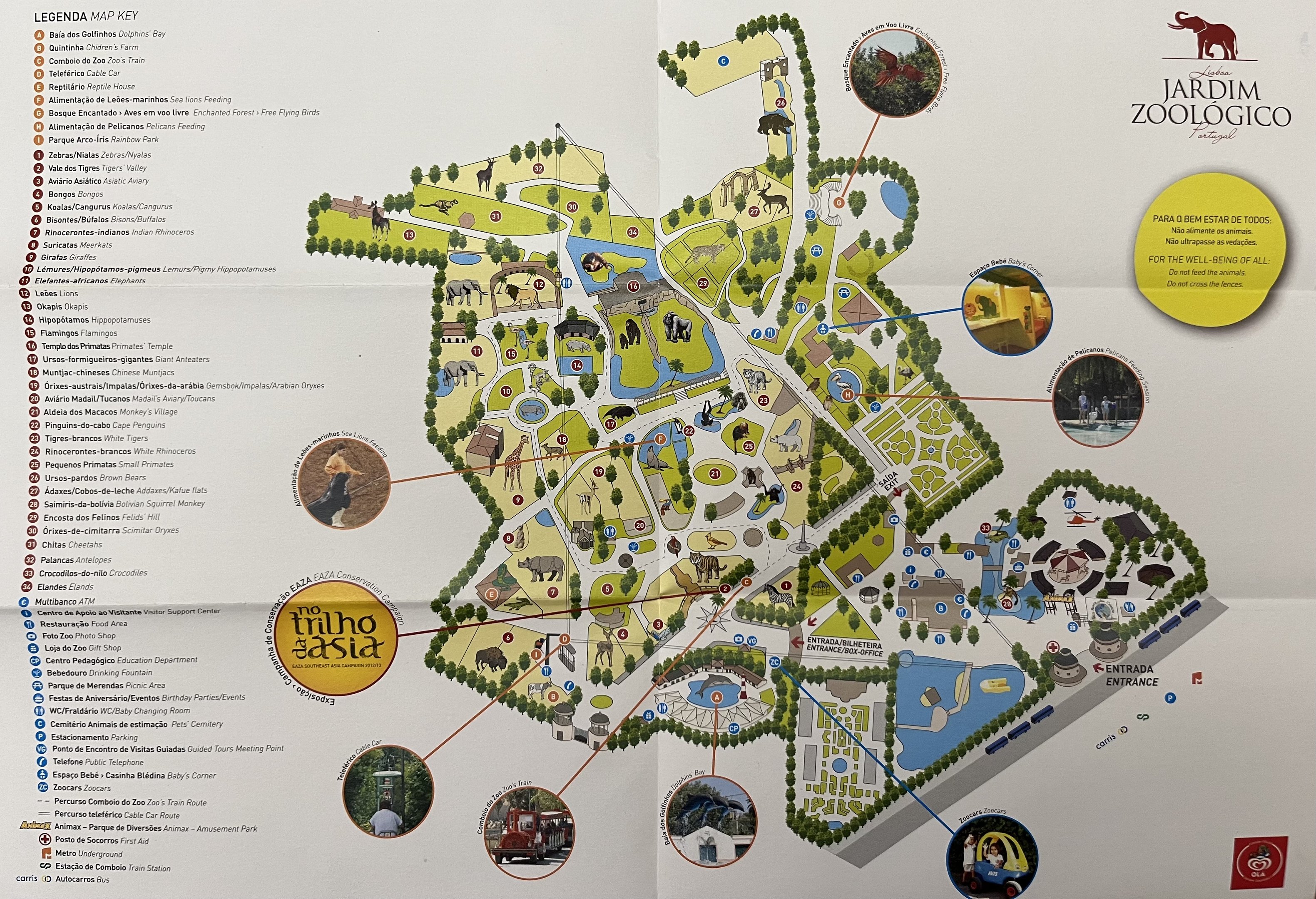Zoo Map - 2013