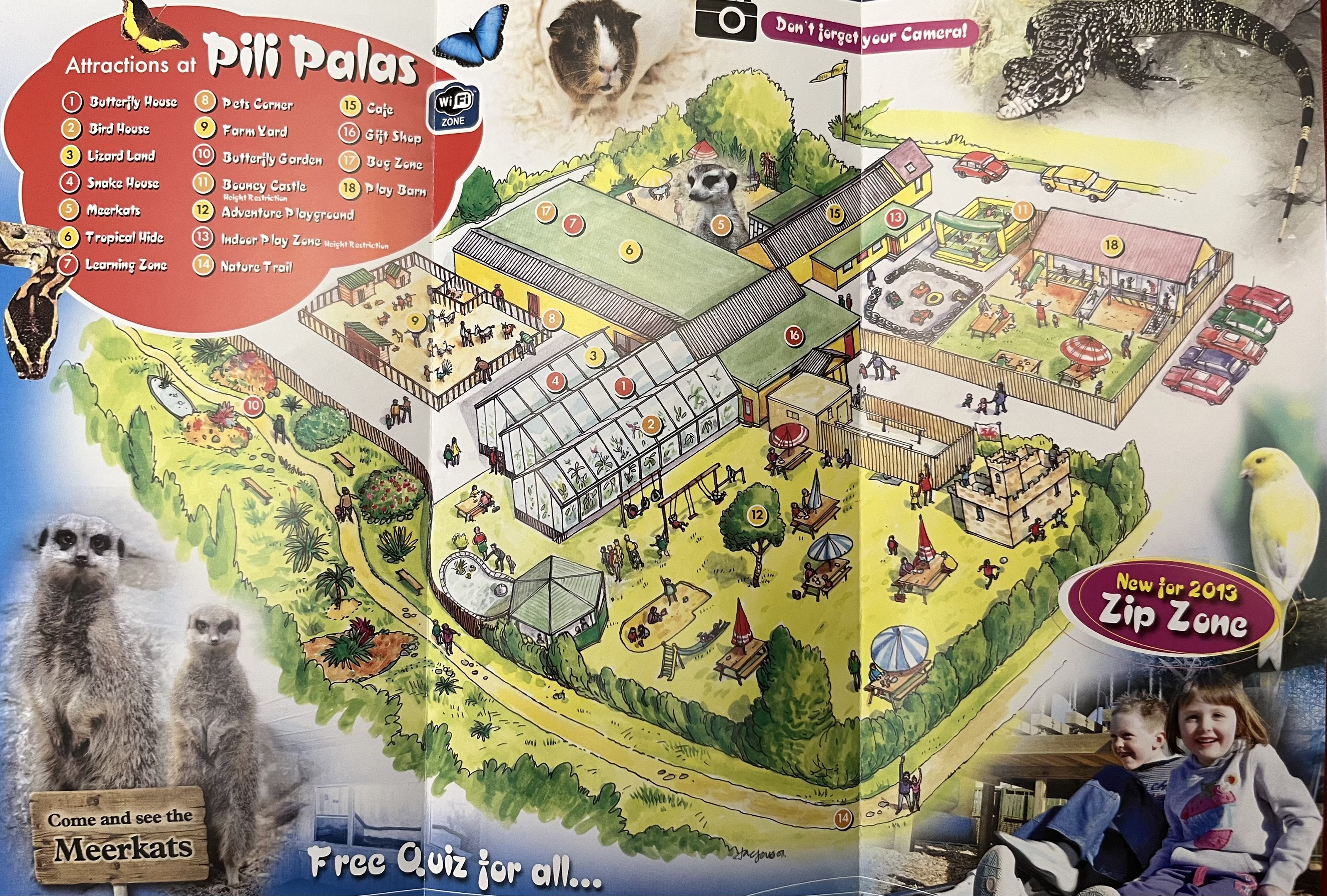 Zoo Map - 2013