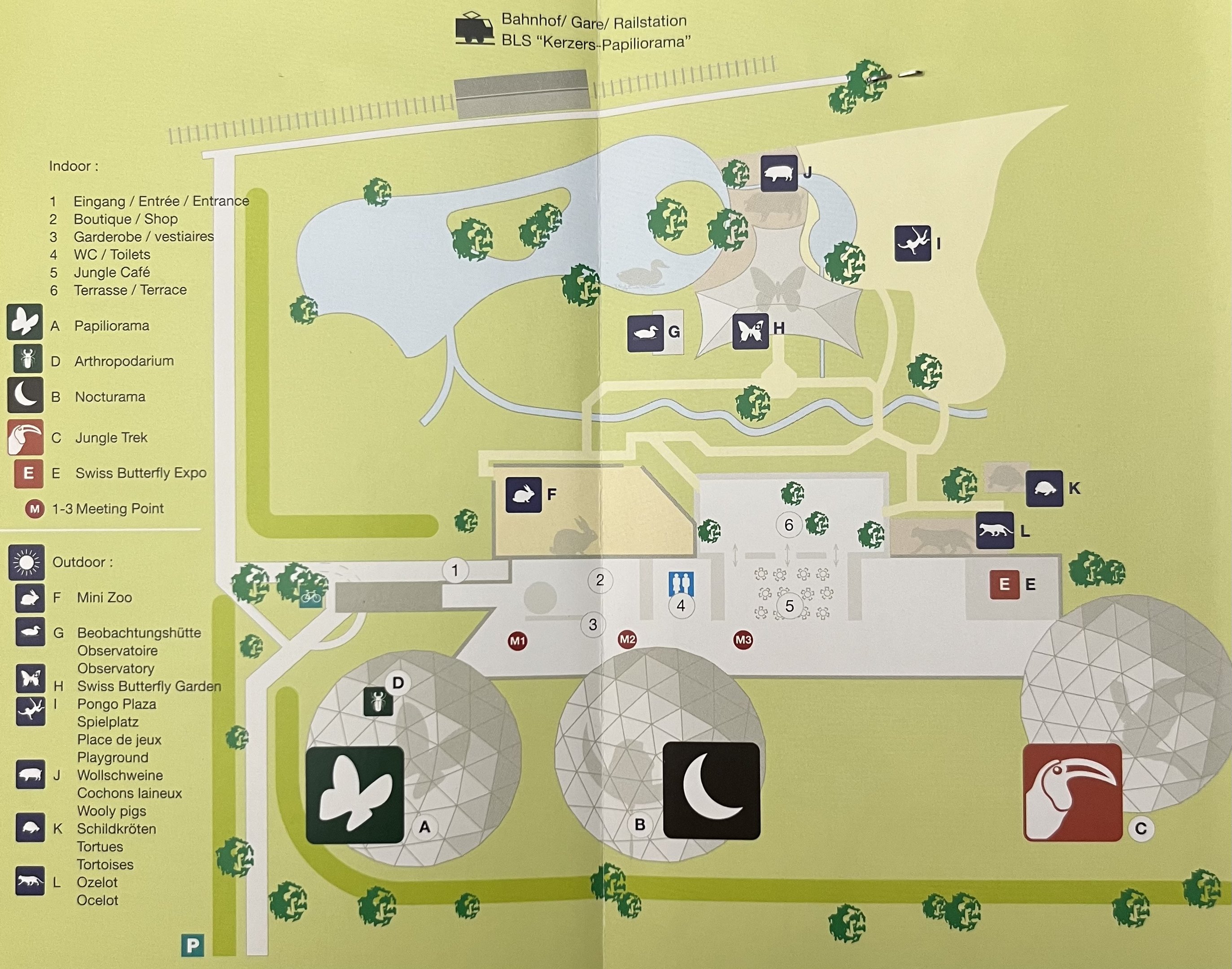 Zoo Map - 2013