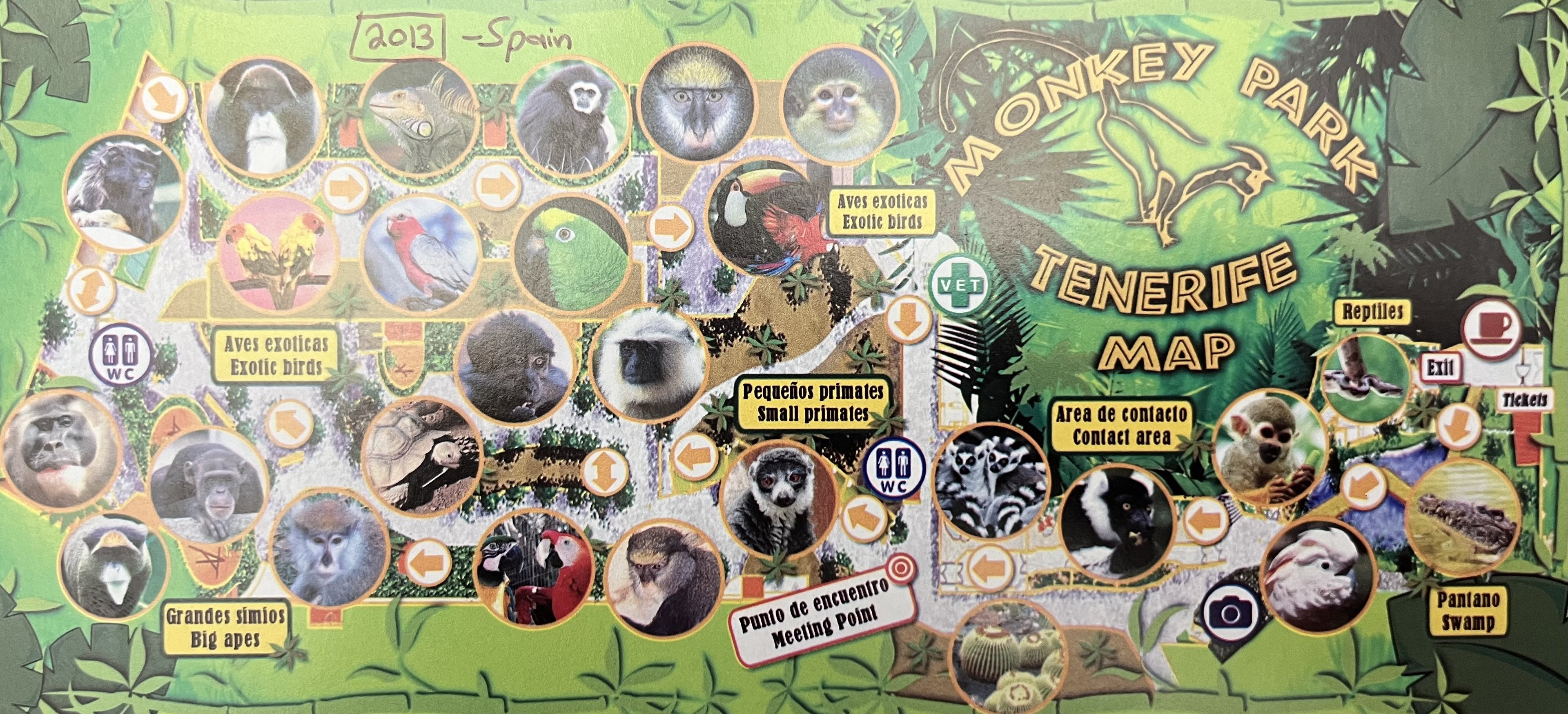 Zoo Map - 2013