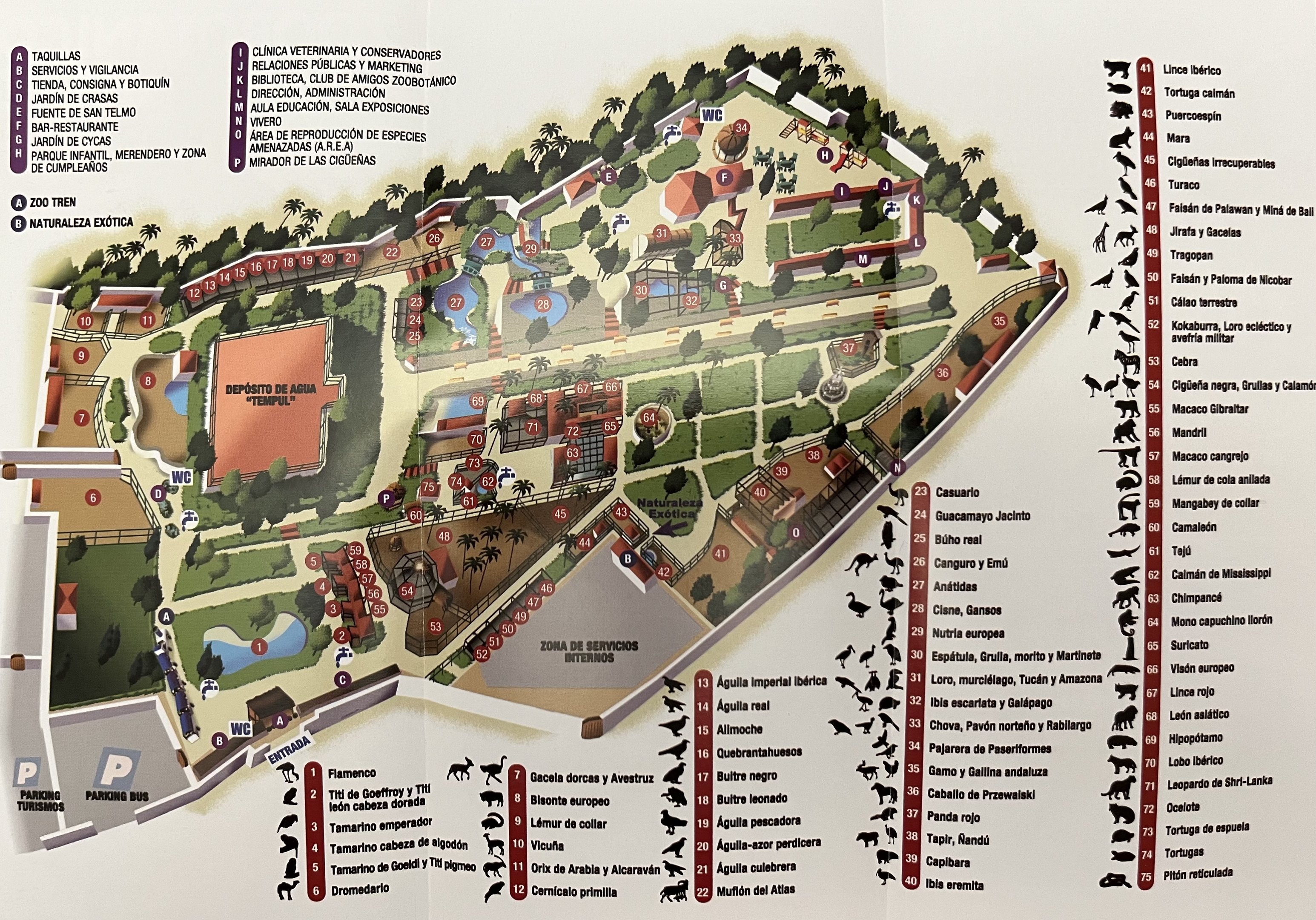 Zoo Map - 2013