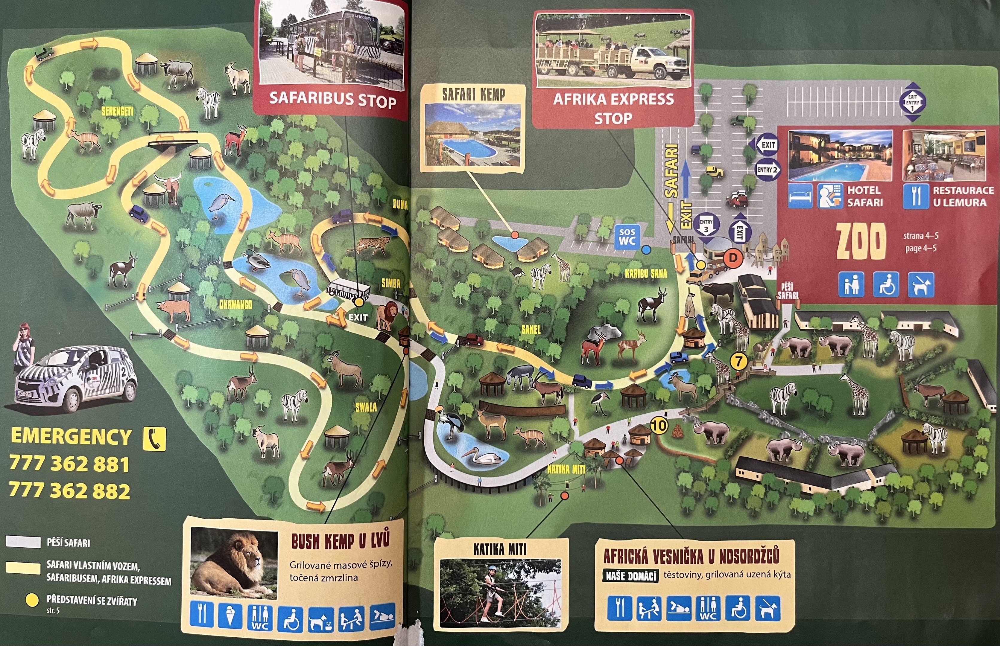 Zoo Map - 2014 (Safari)