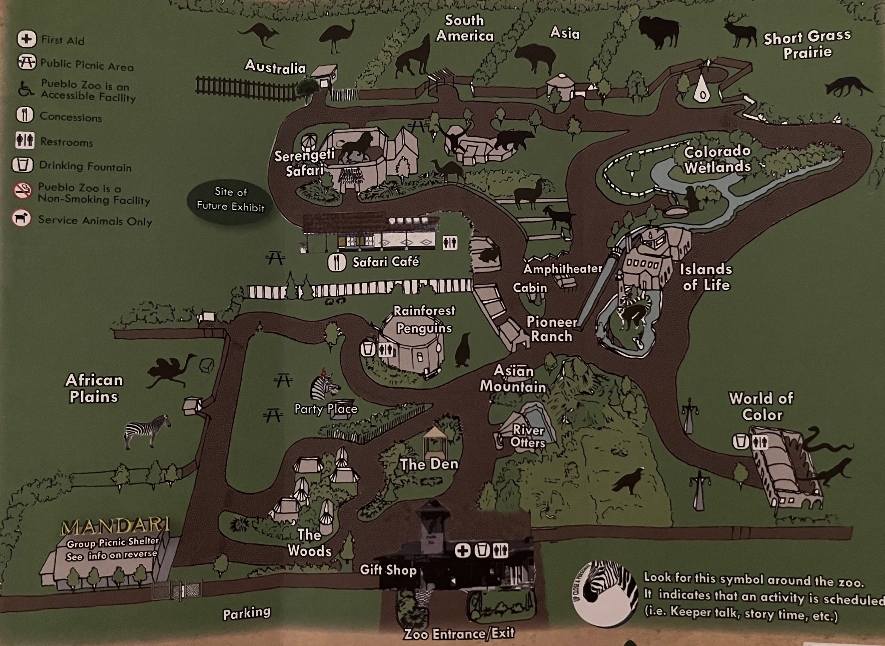 Zoo Map - 2014