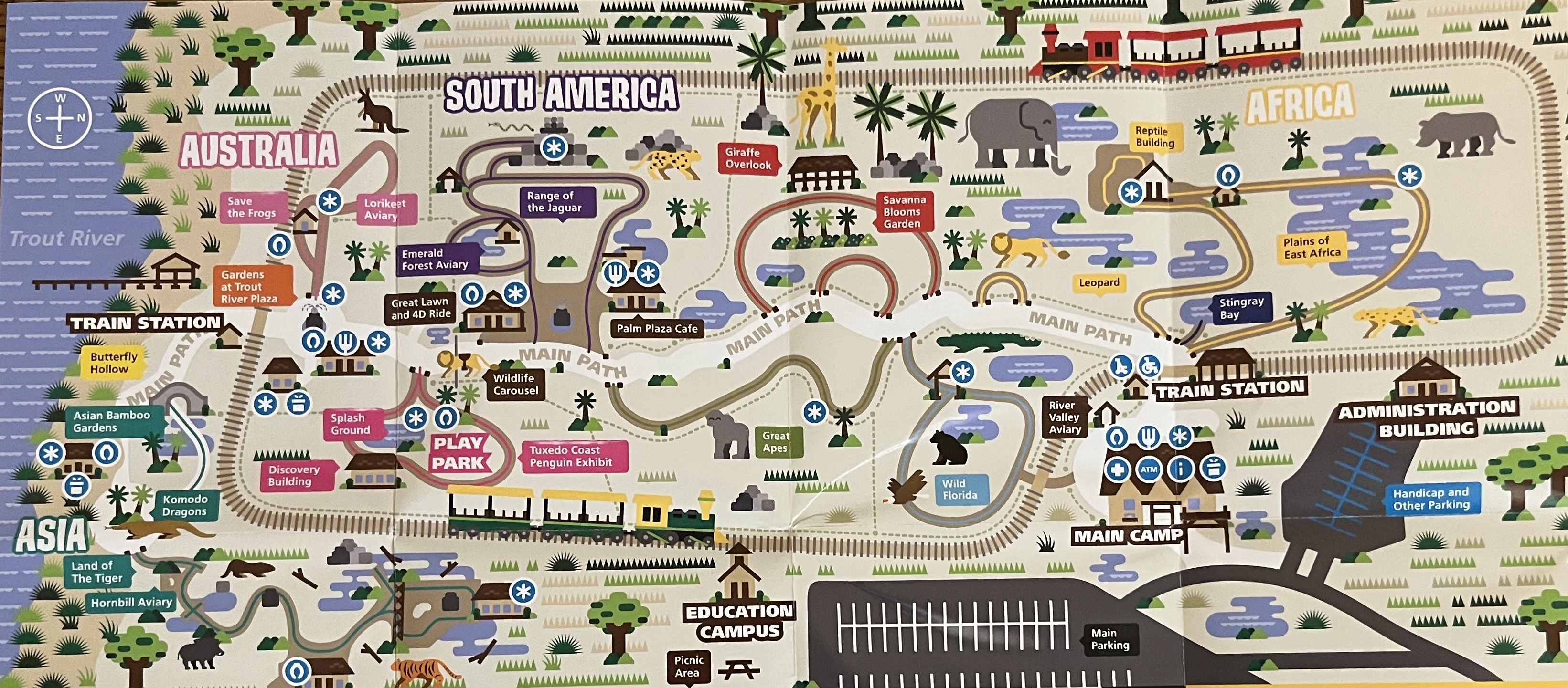 Zoo Map - 2014
