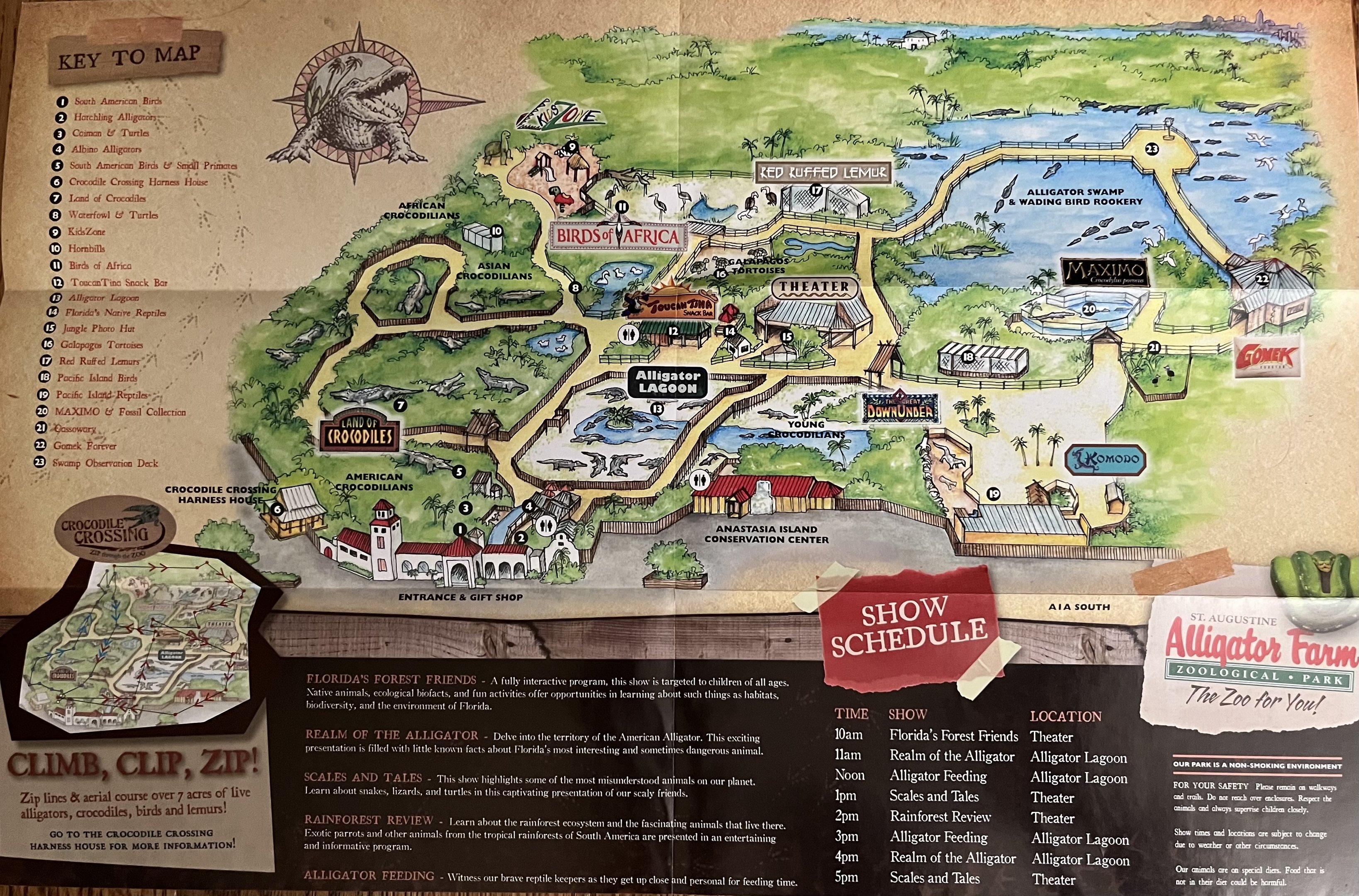 Zoo Map - 2014