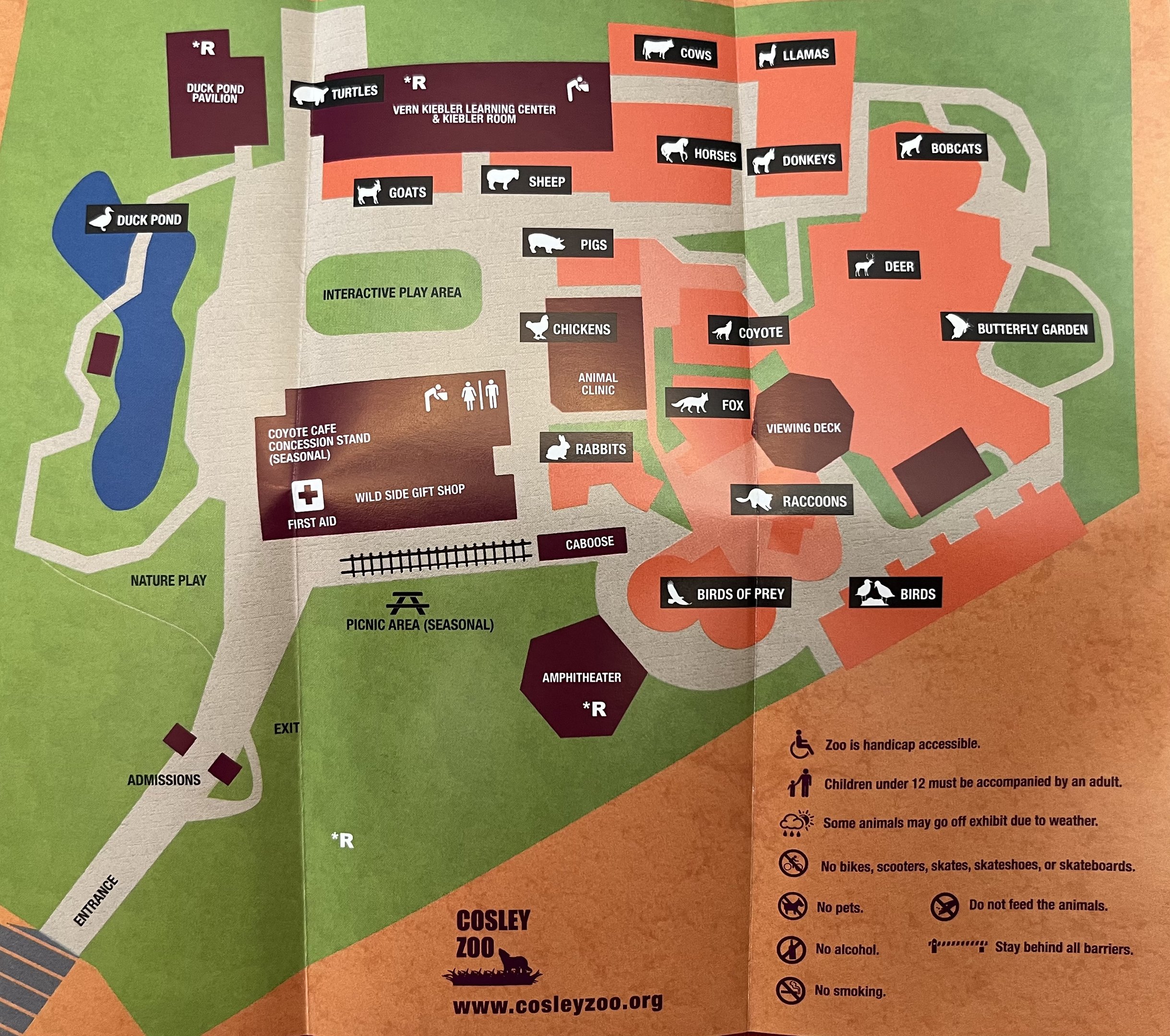 Zoo Map - 2014