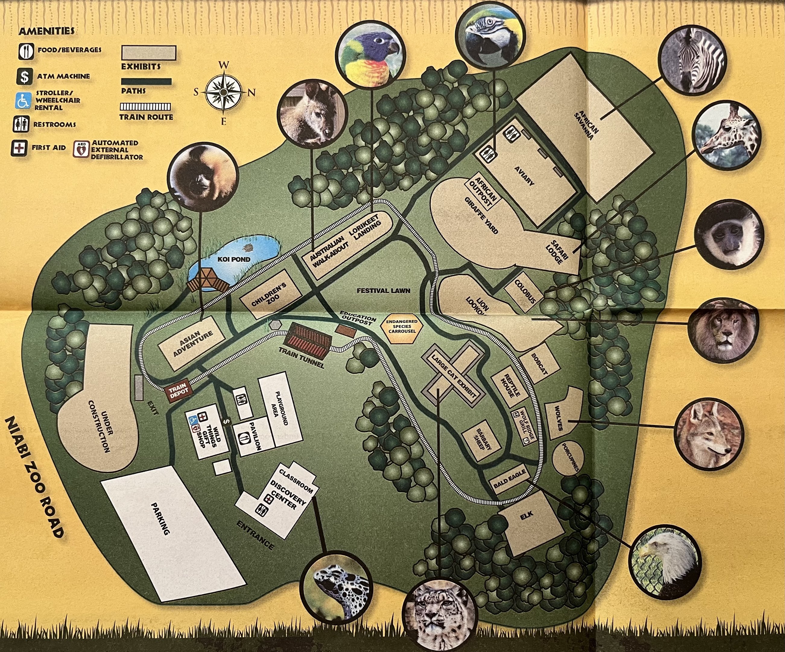 Zoo Map - 2014