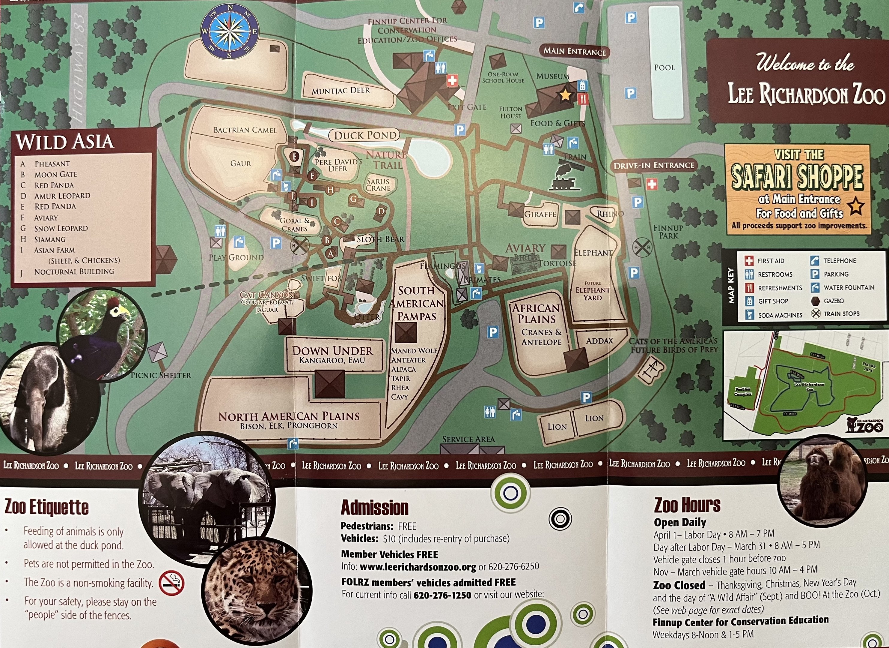 Zoo Map - 2014