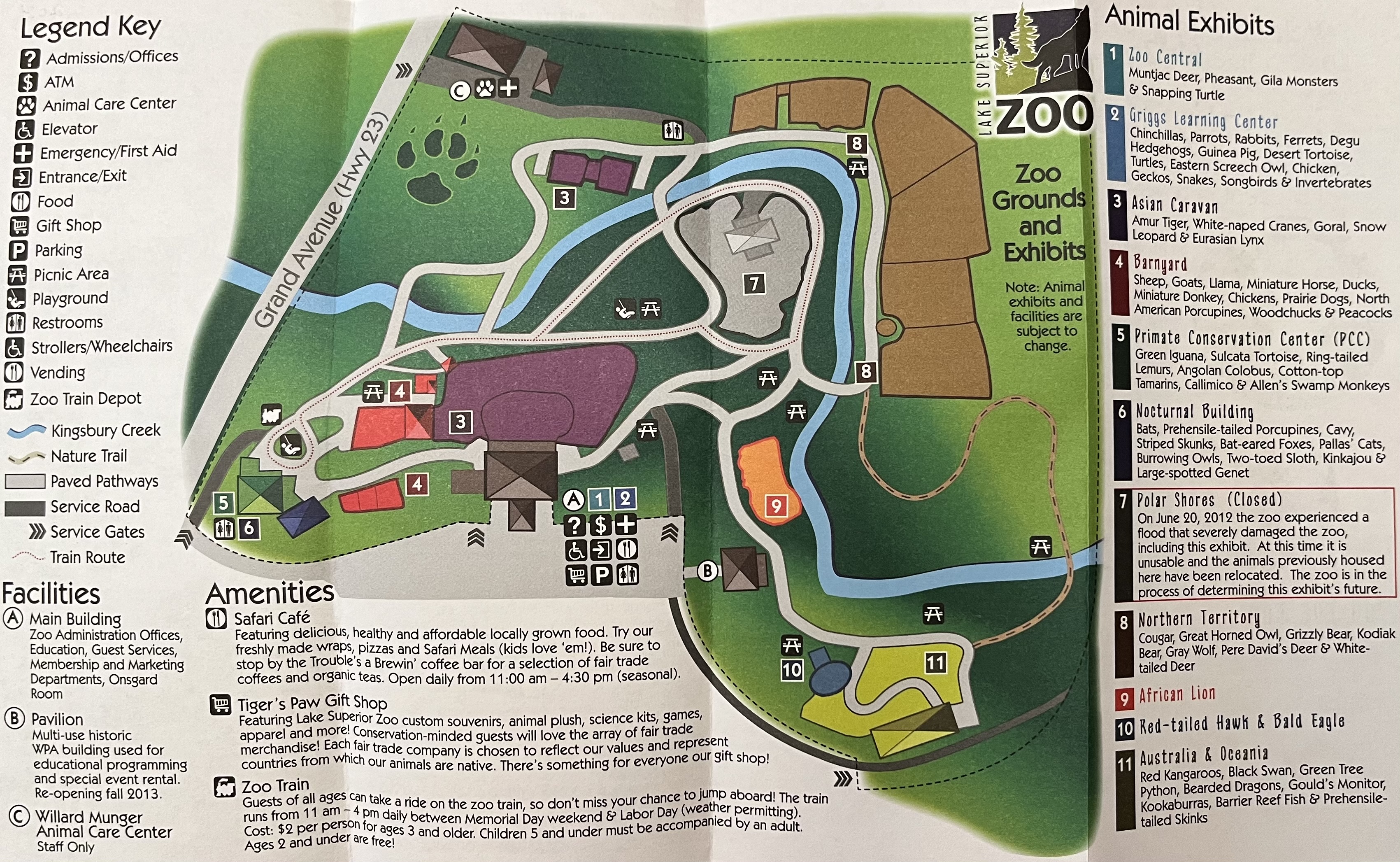 Zoo Map - 2014