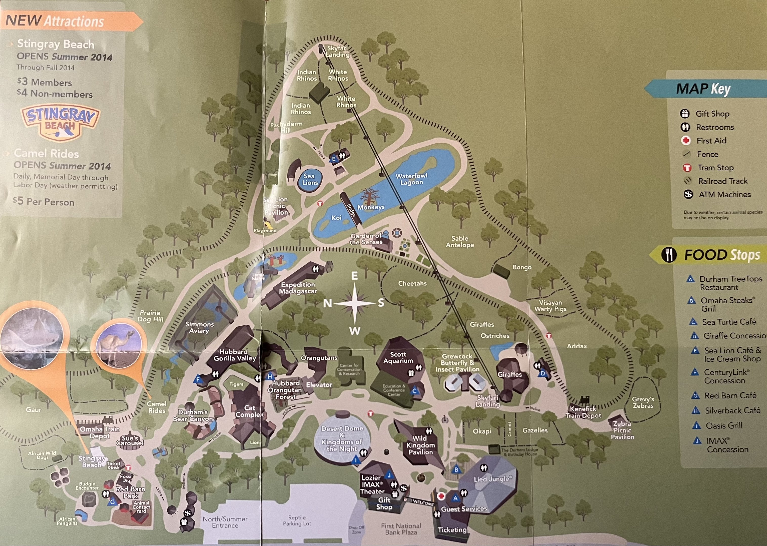 Zoo Map - 2014