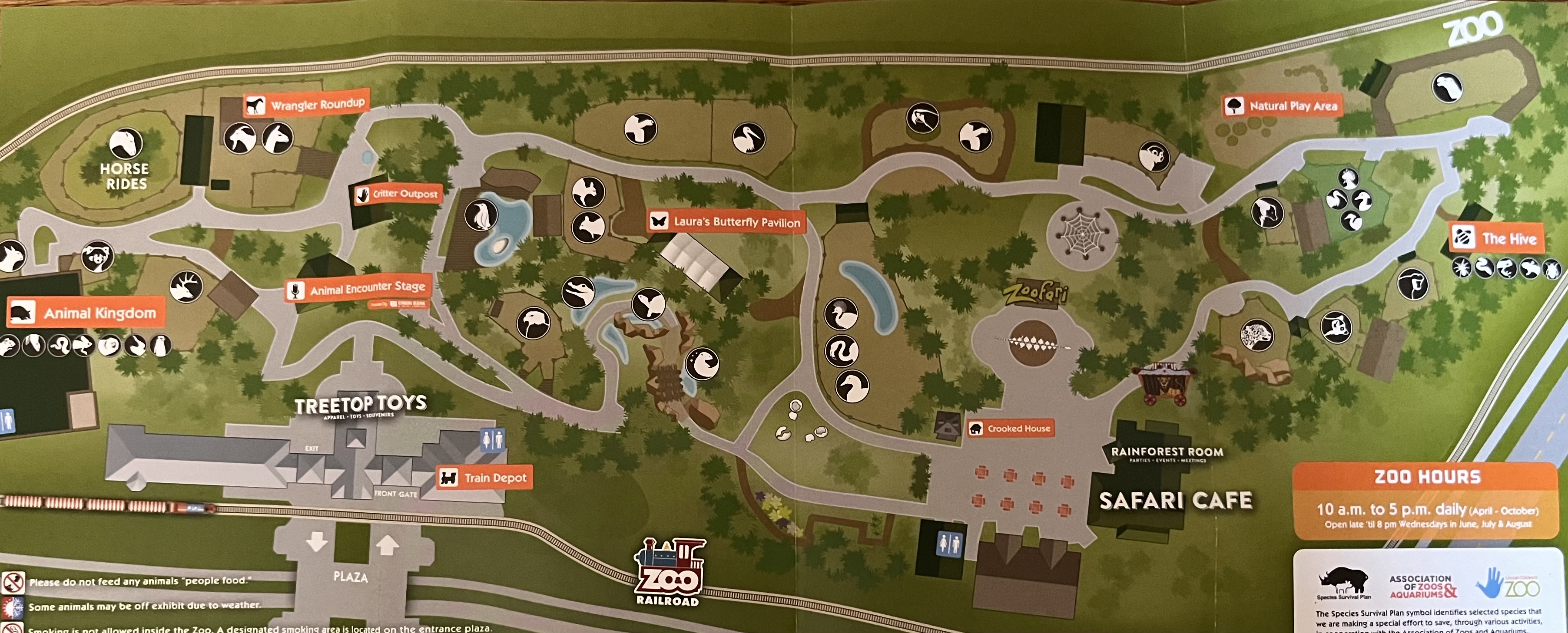 Zoo Map - 2014