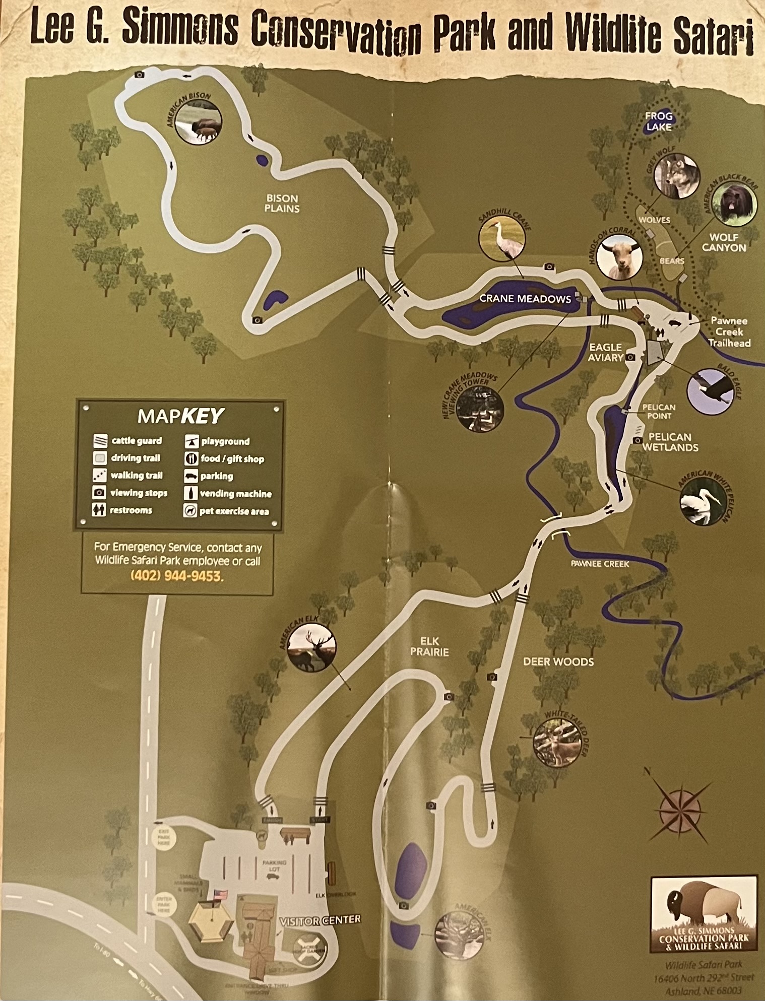 Zoo Map - 2014