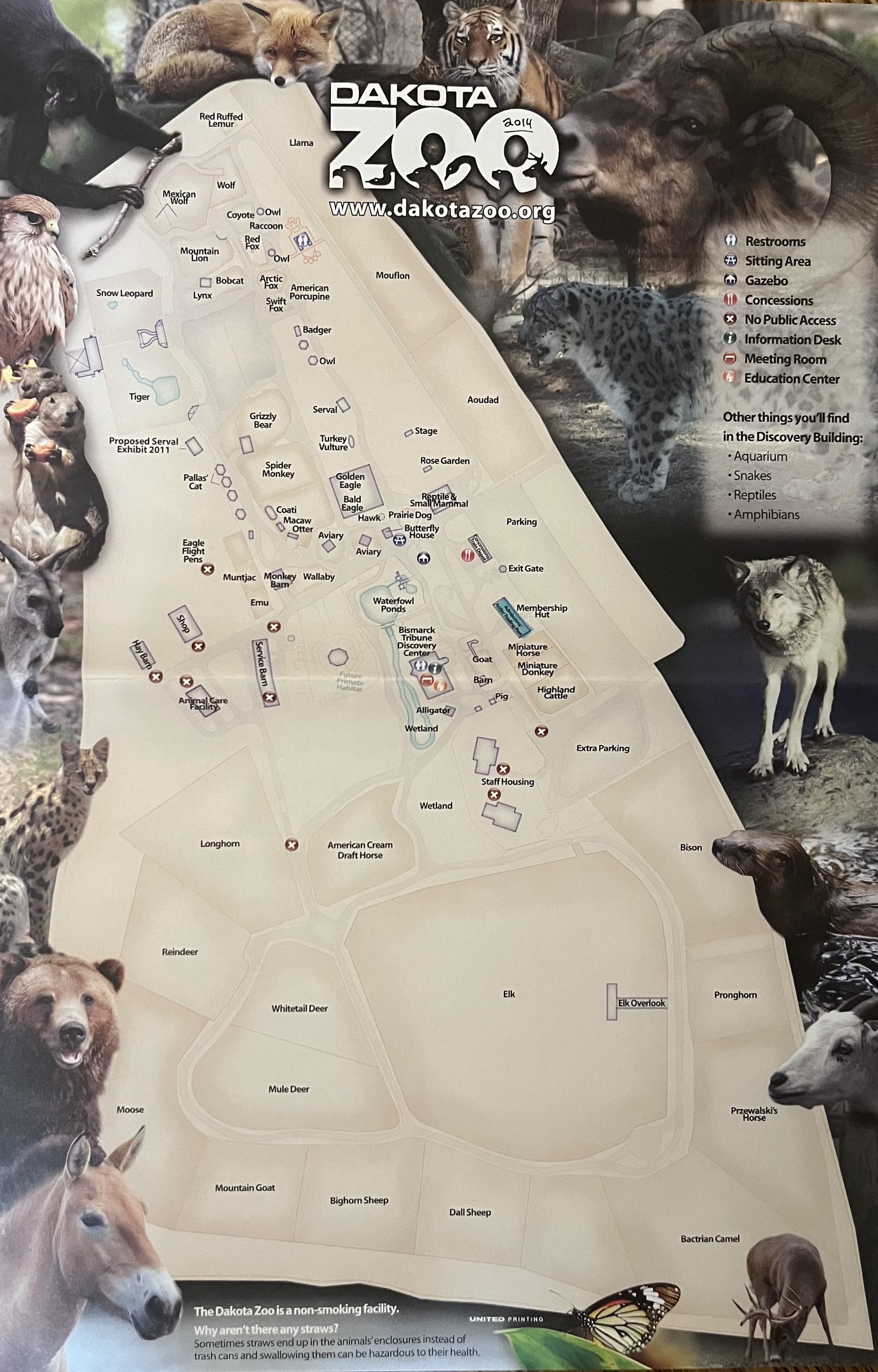 Zoo Map - 2014