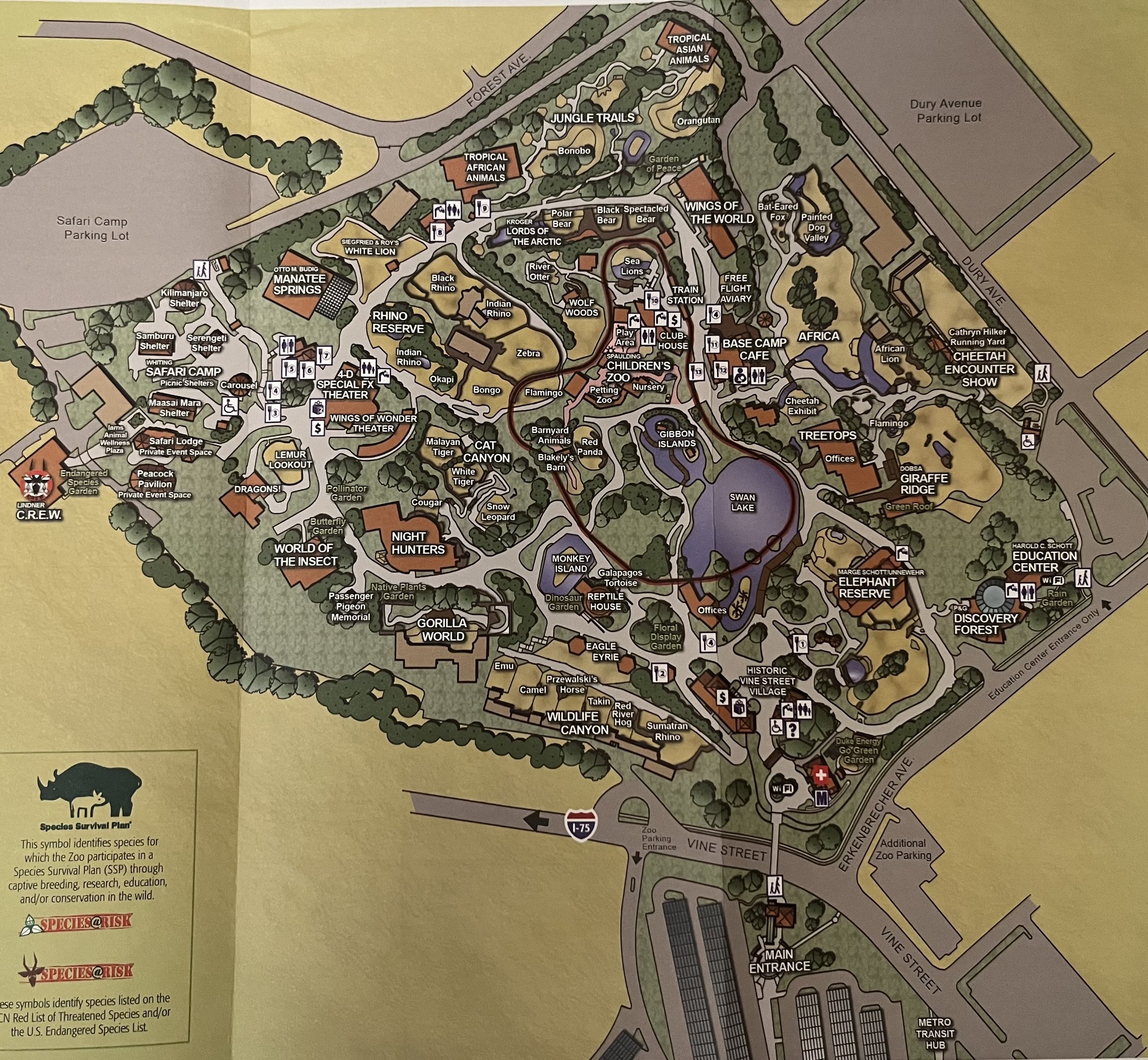 Zoo Map - 2014
