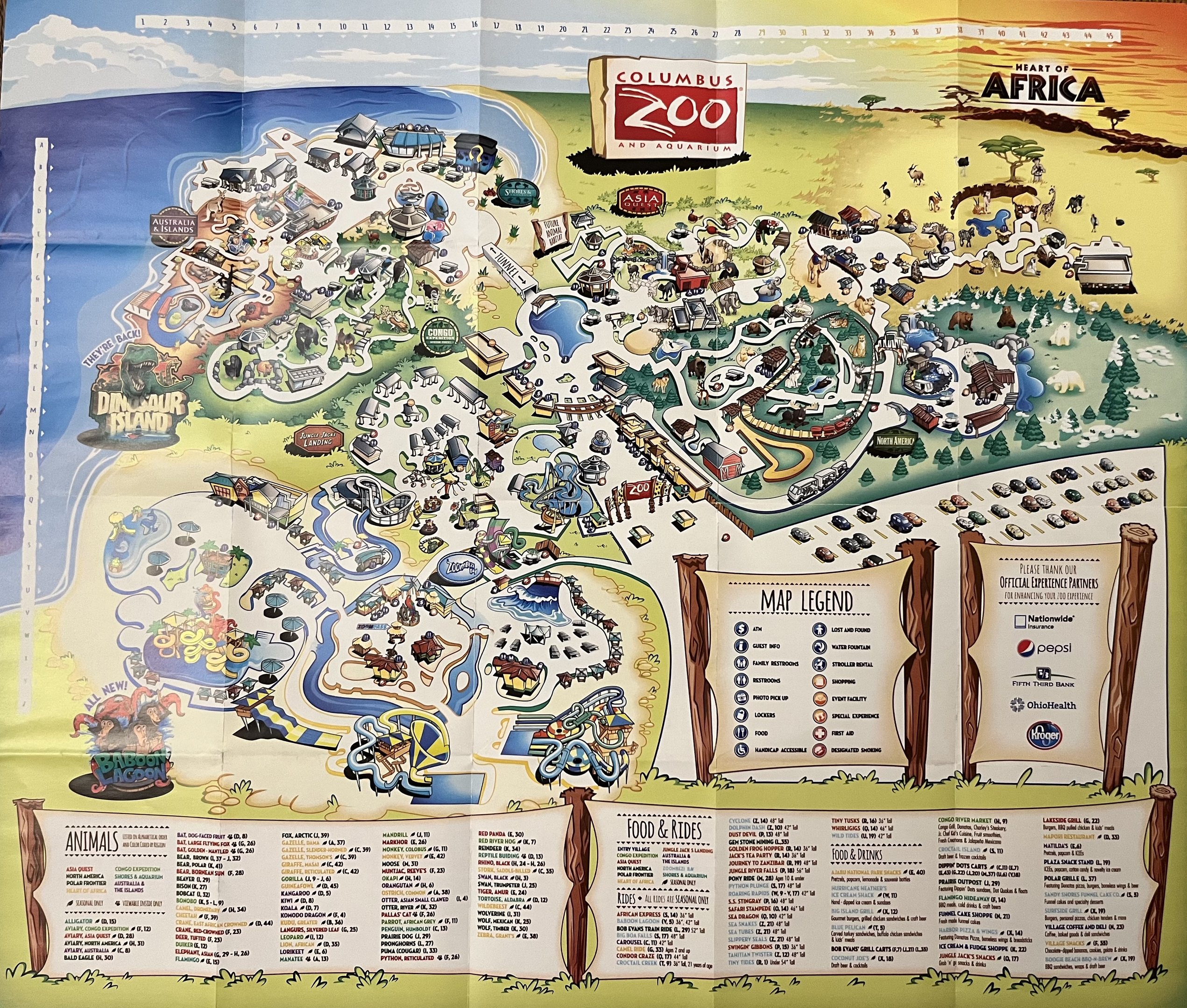 Zoo Map - 2014