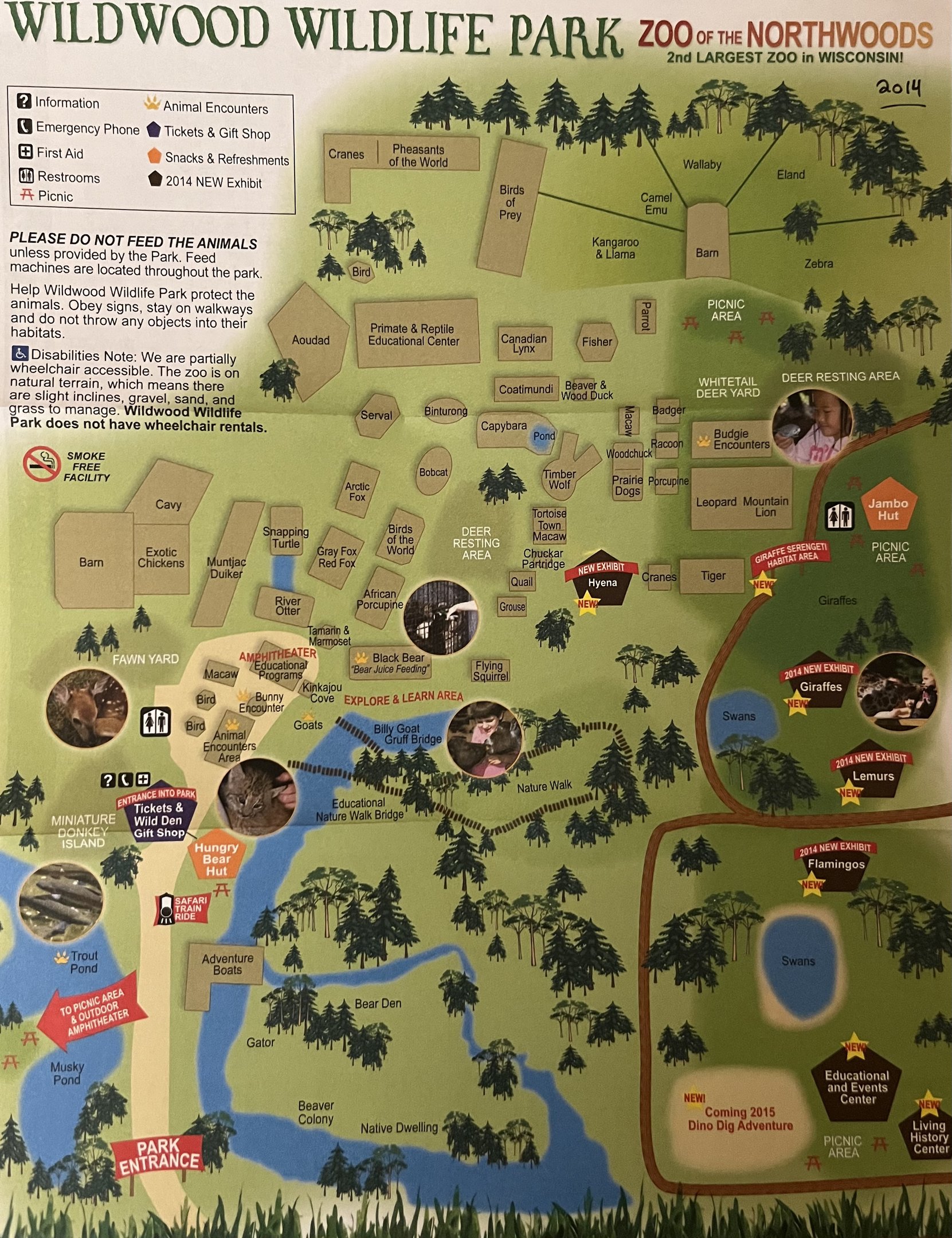 Zoo Map - 2014