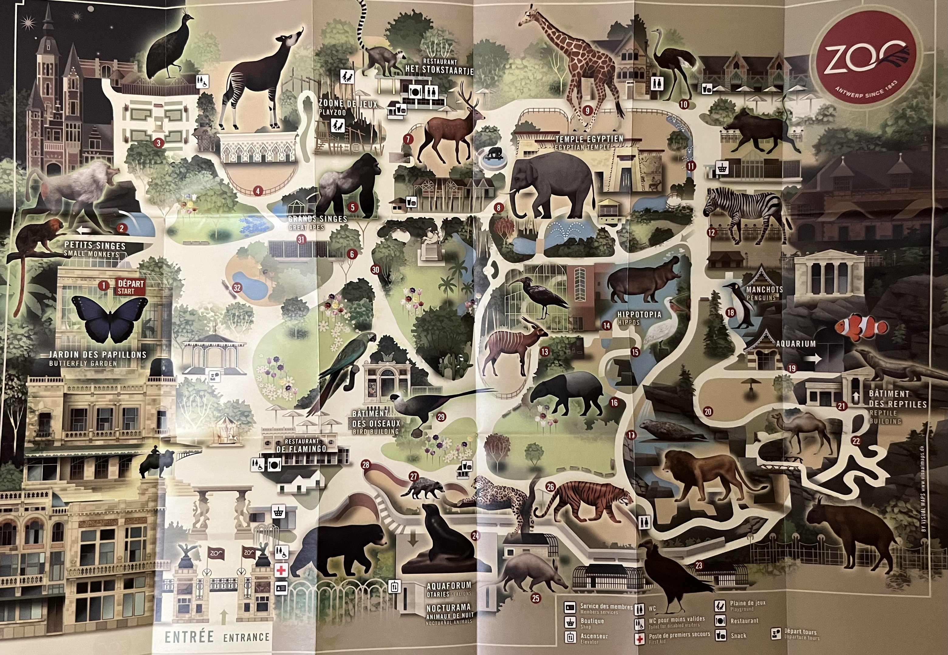 Zoo Map - 2014