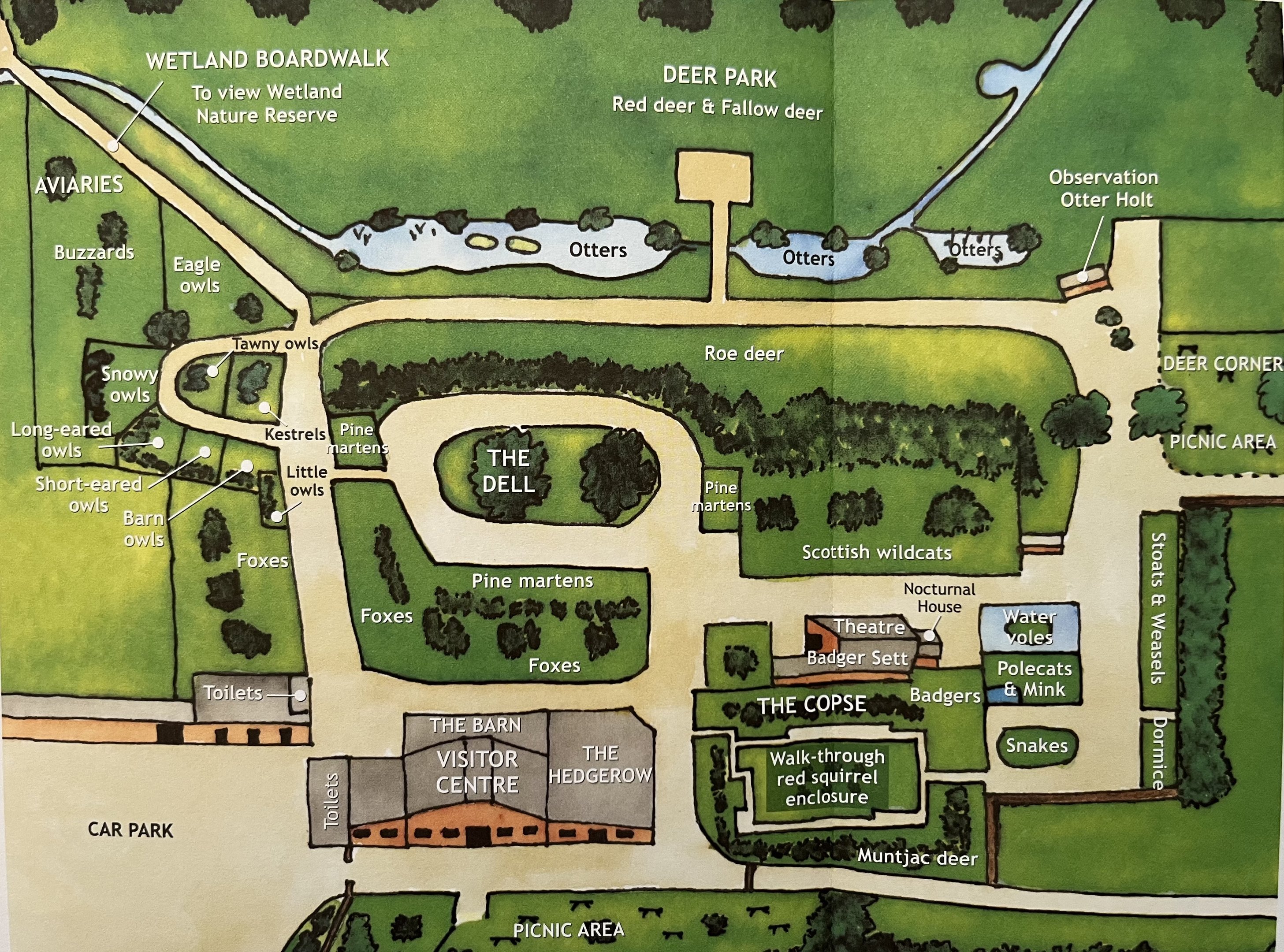 Zoo Map - 2014