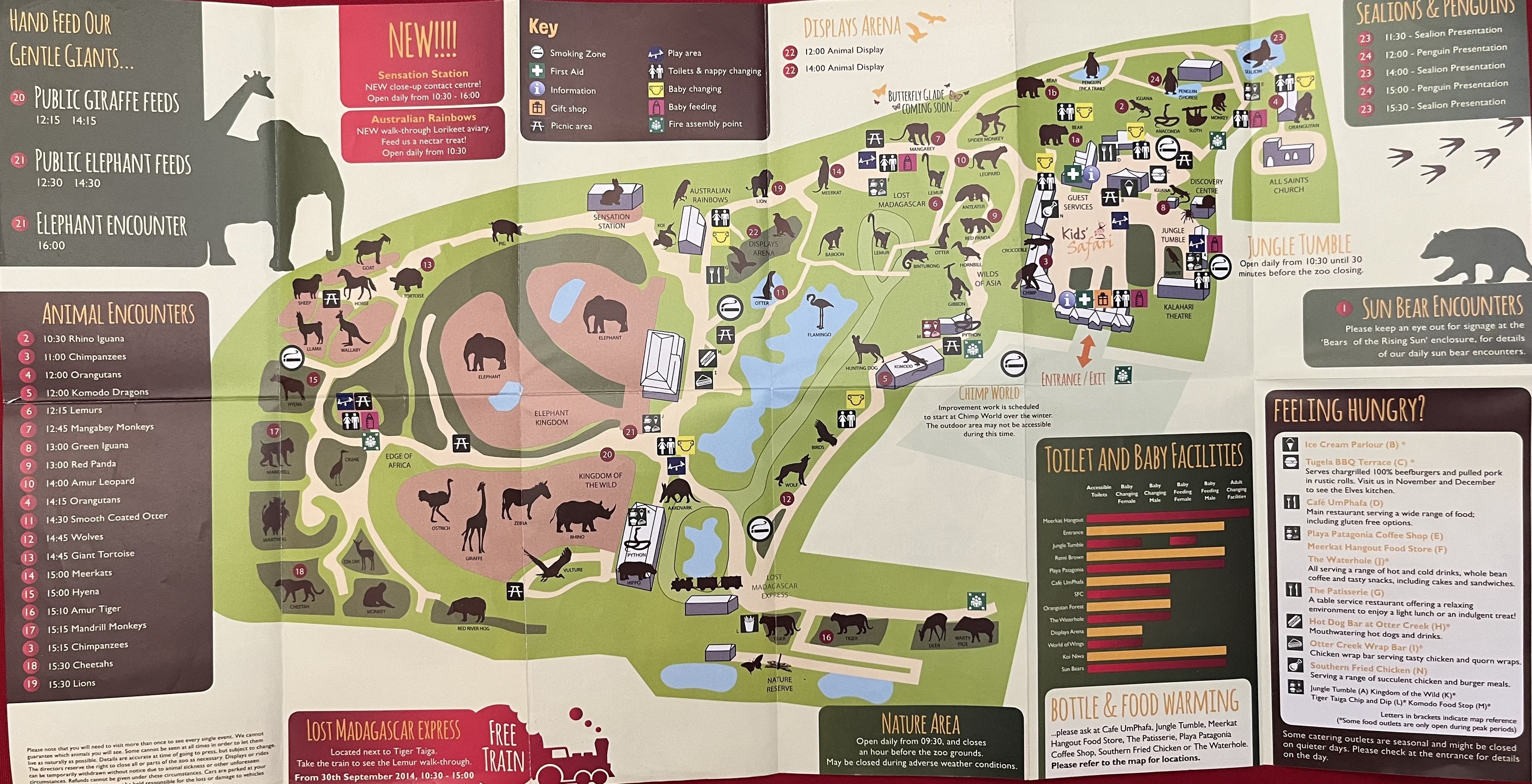Zoo Map - 2014
