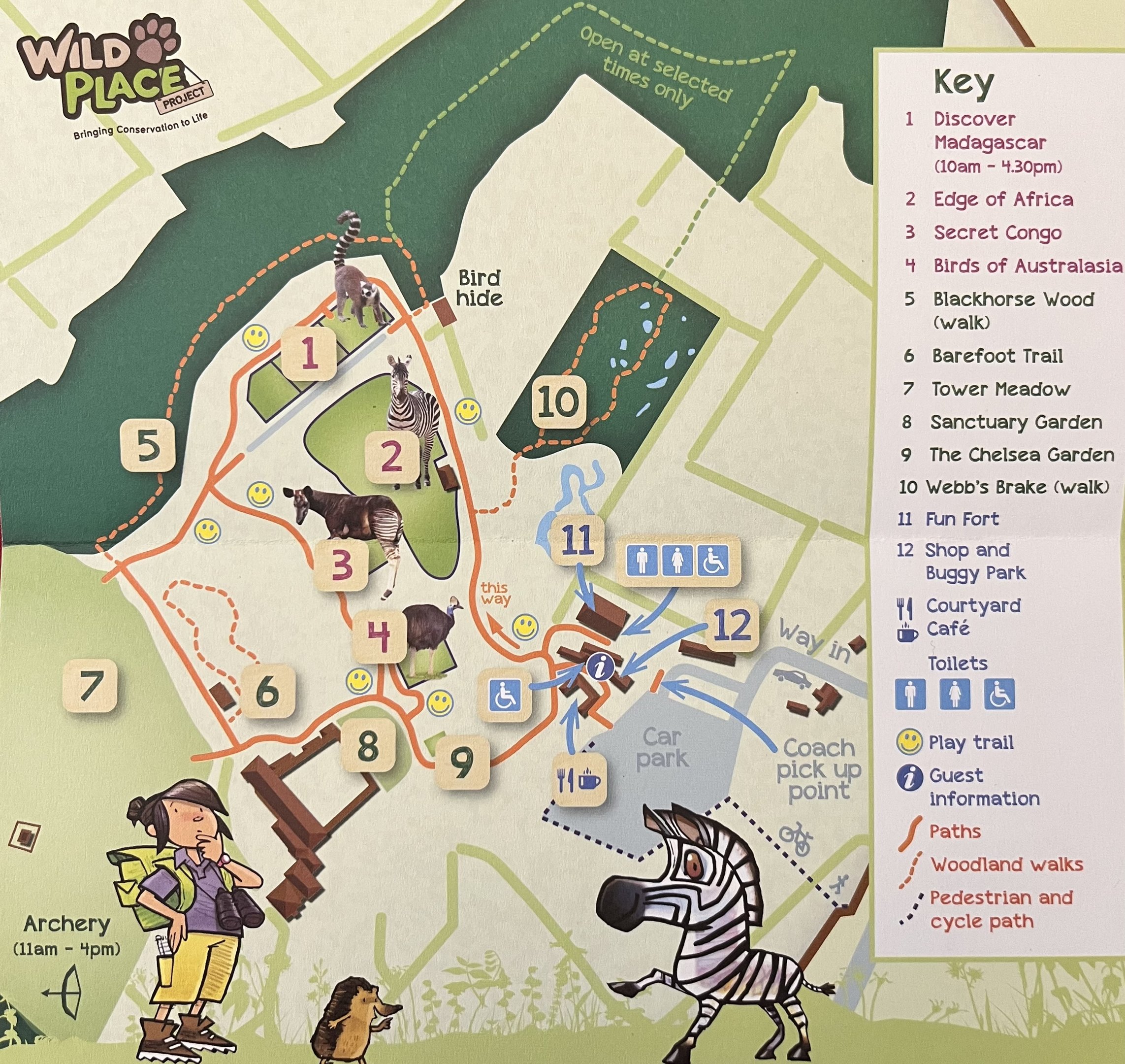 Zoo Map - 2014
