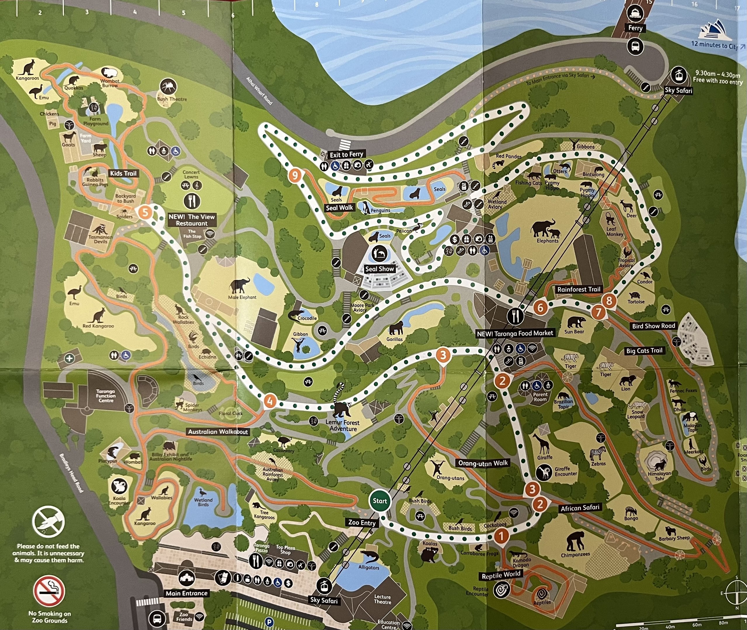 Zoo Map - 2014