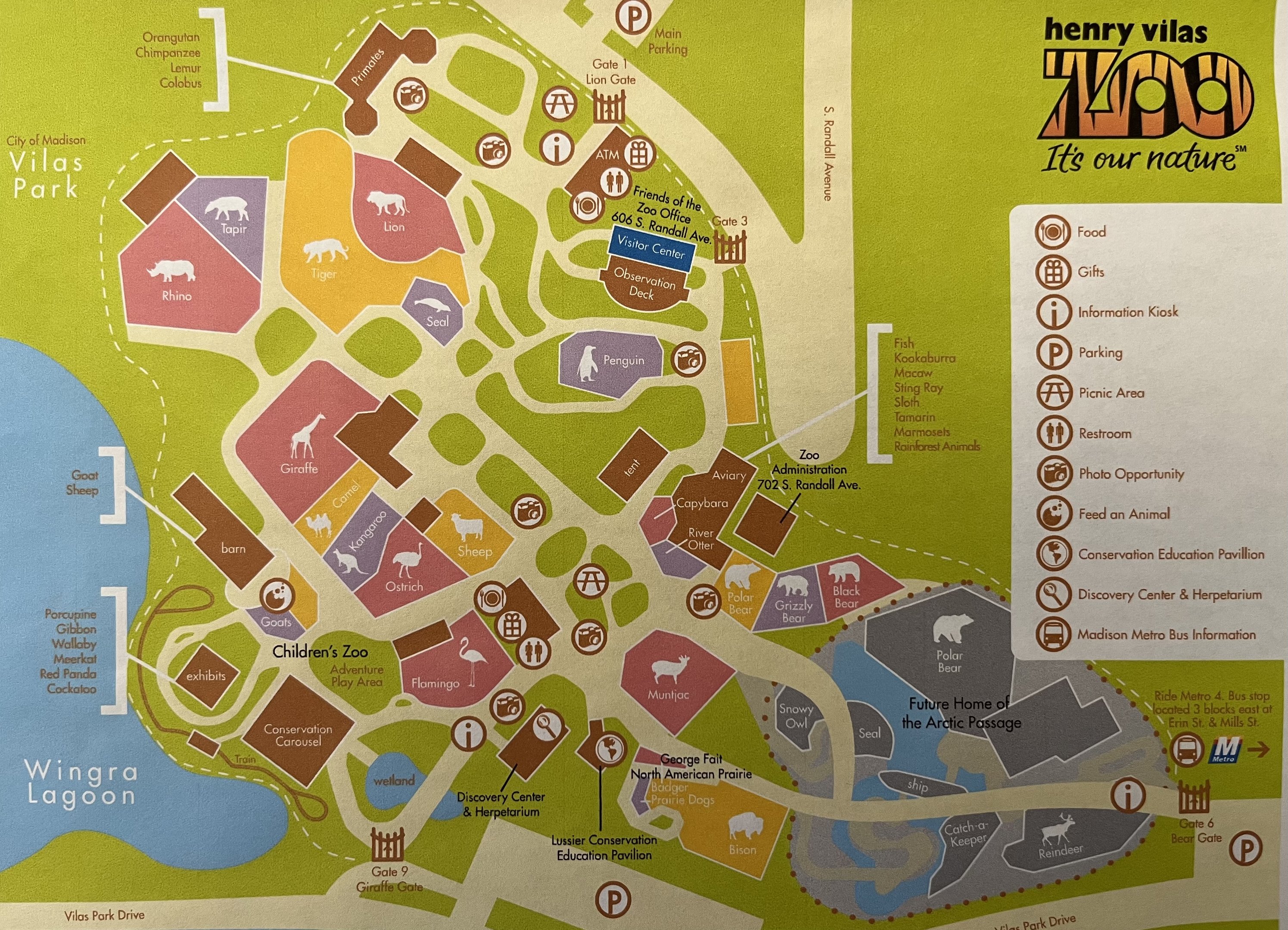 Zoo Map - 2014