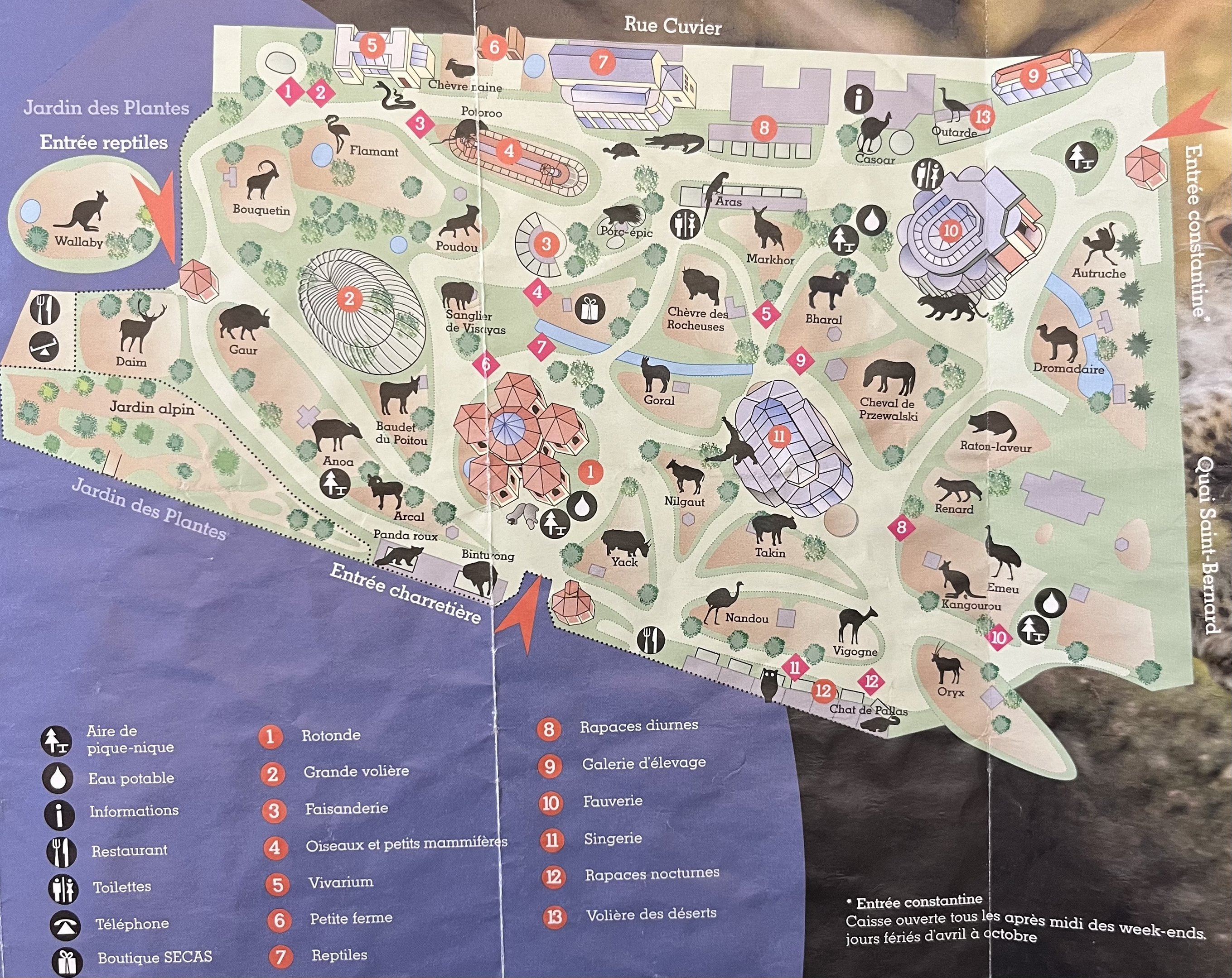 Zoo Map - 2014