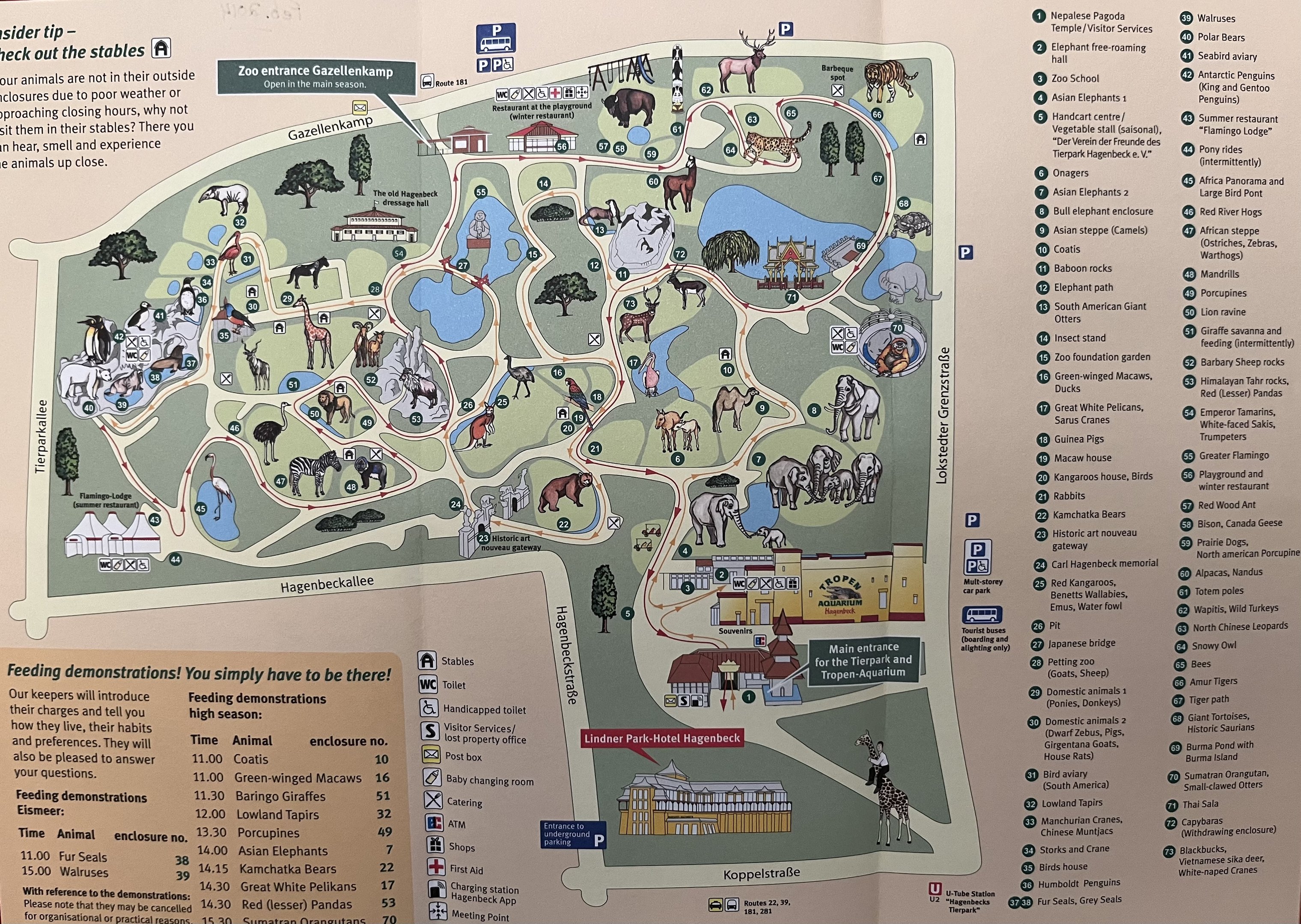 Zoo Map - 2014