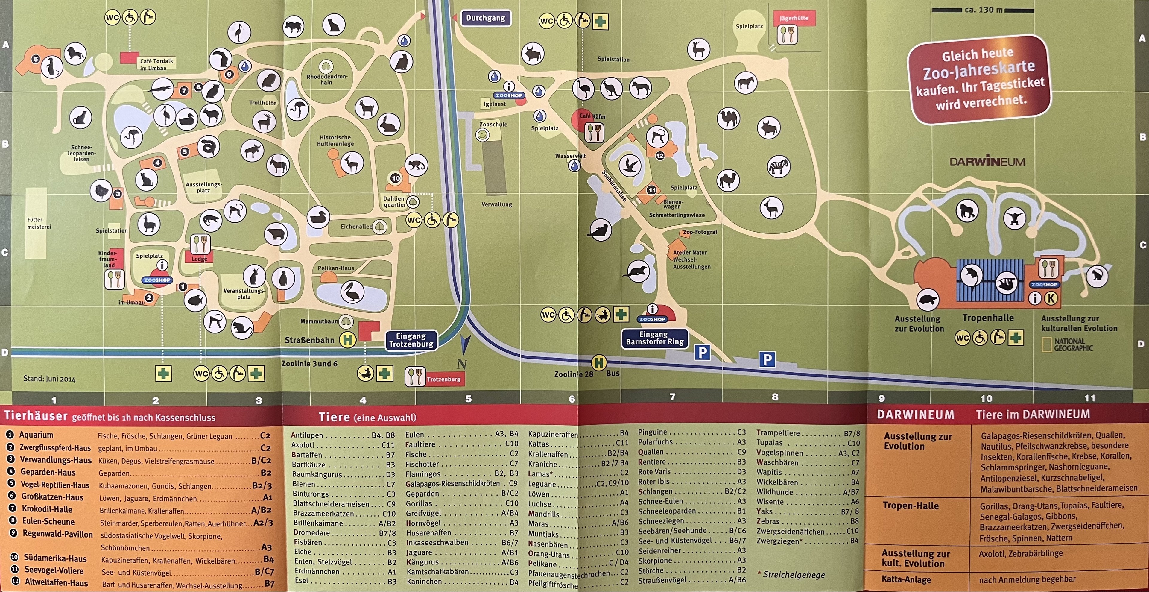 Zoo Map - 2014