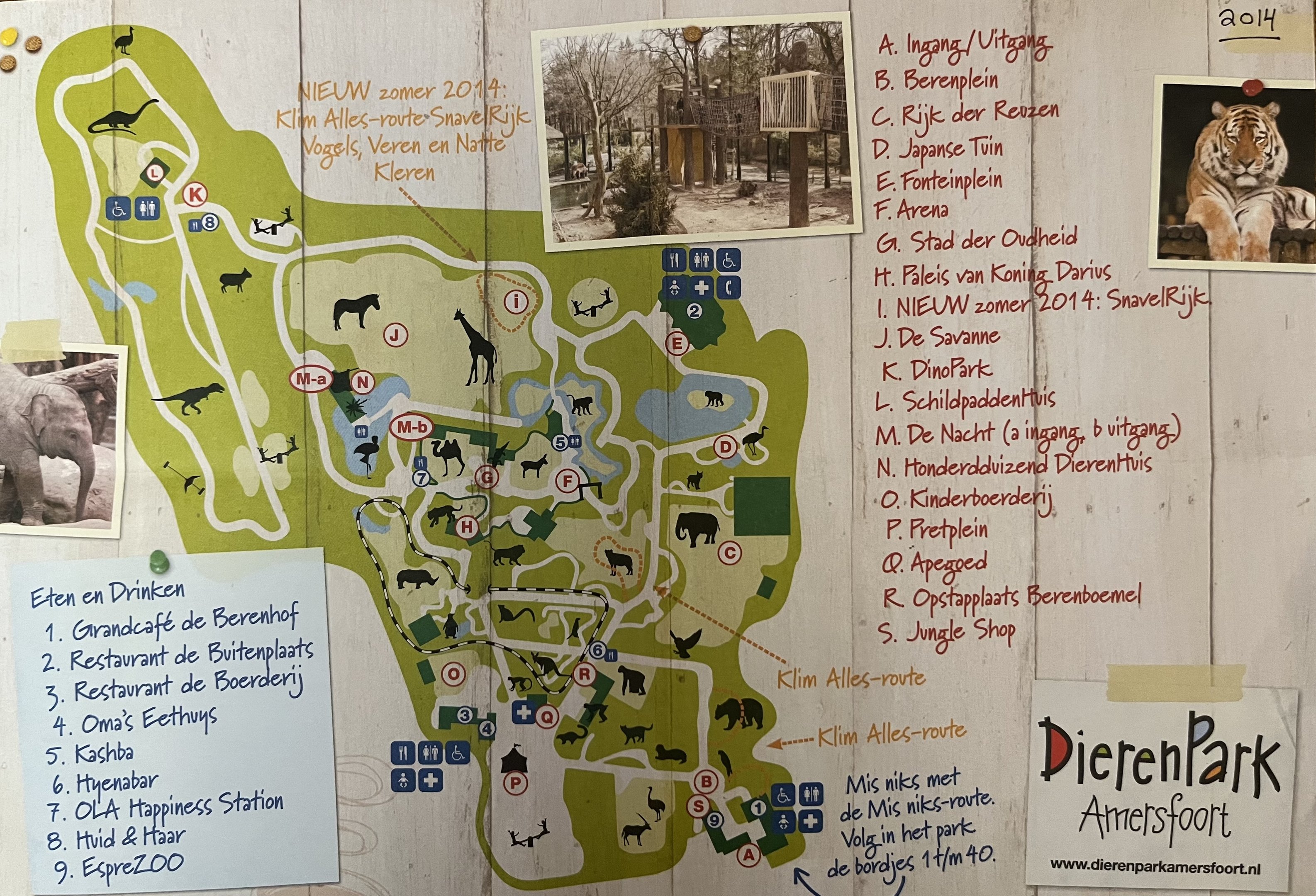 Zoo Map - 2014