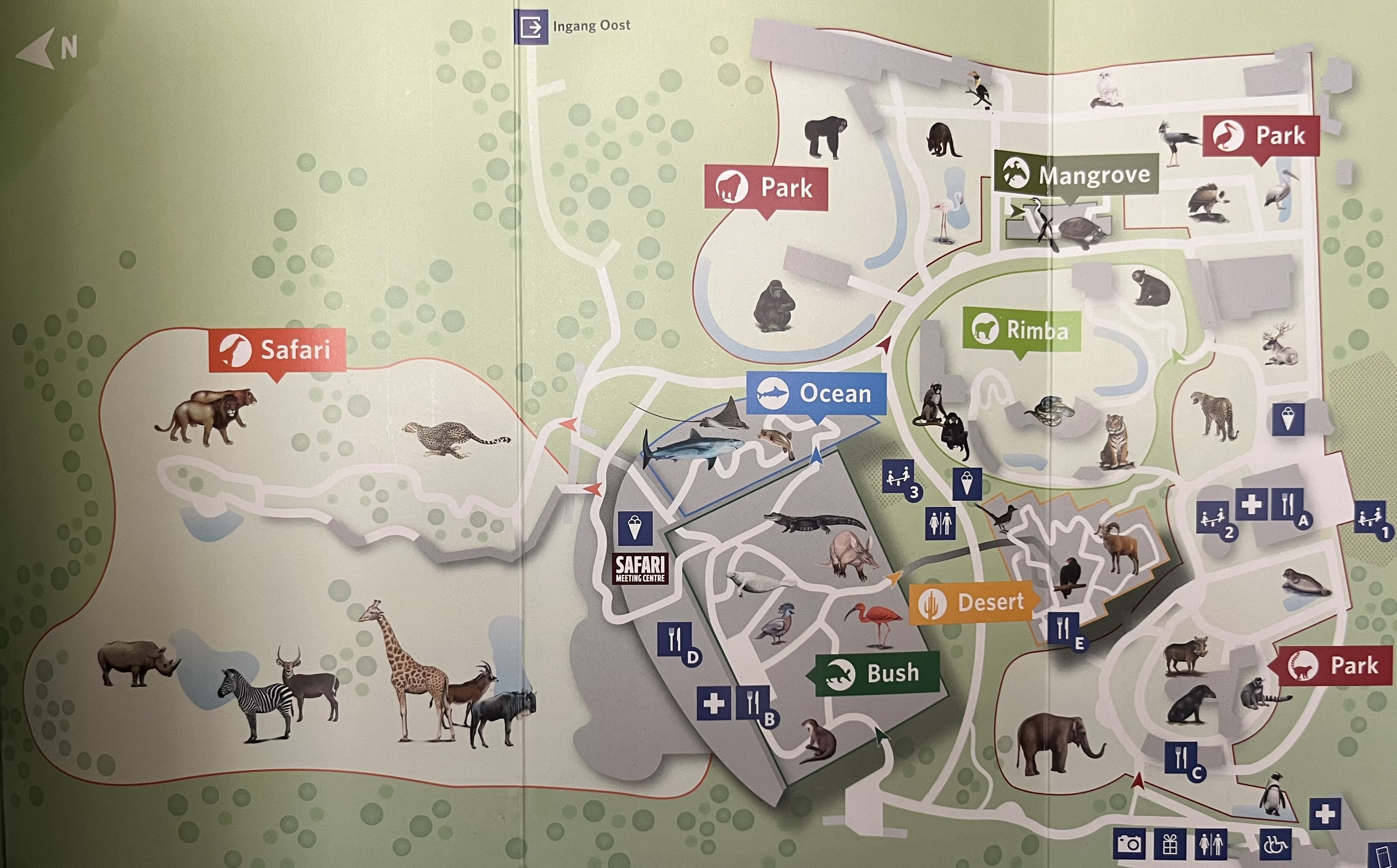 Zoo Map - 2014