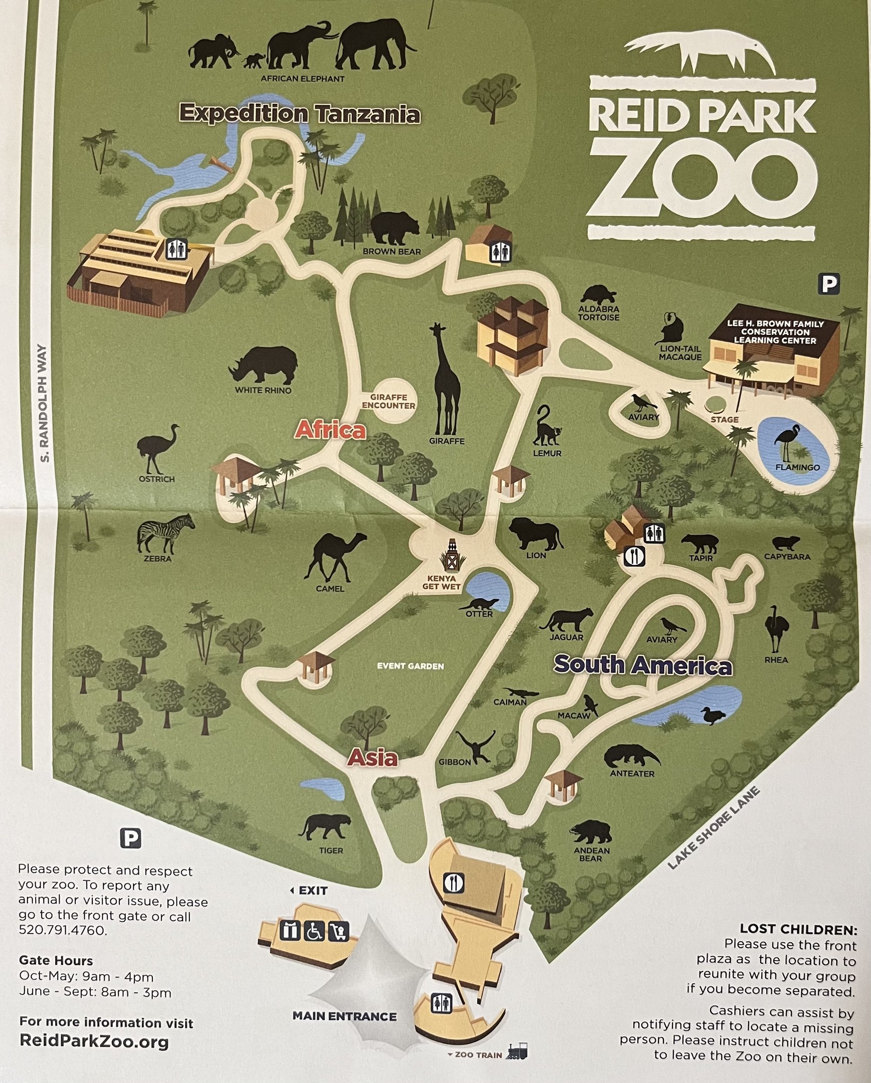 Zoo Map - 2015