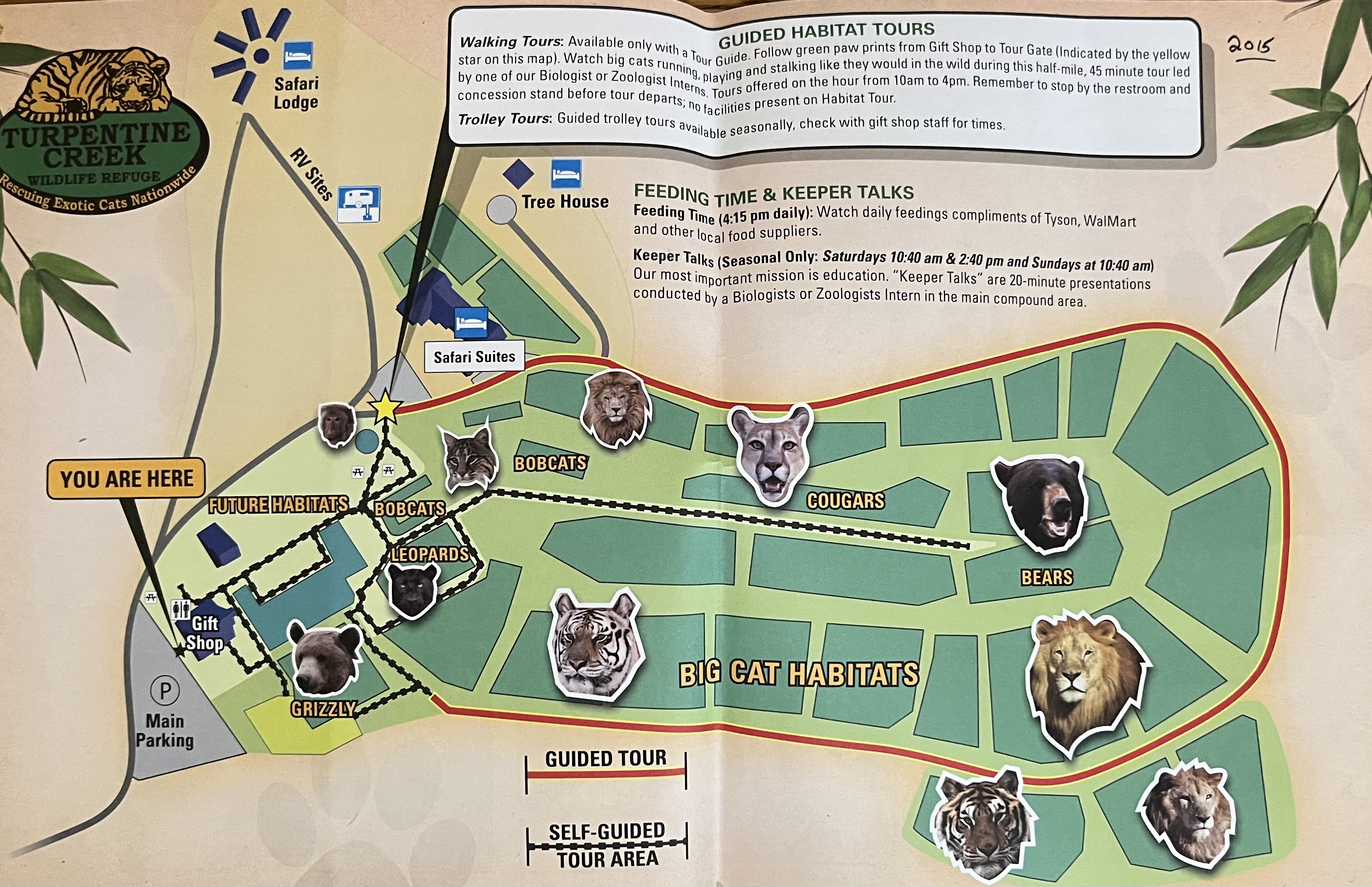 Zoo Map - 2015