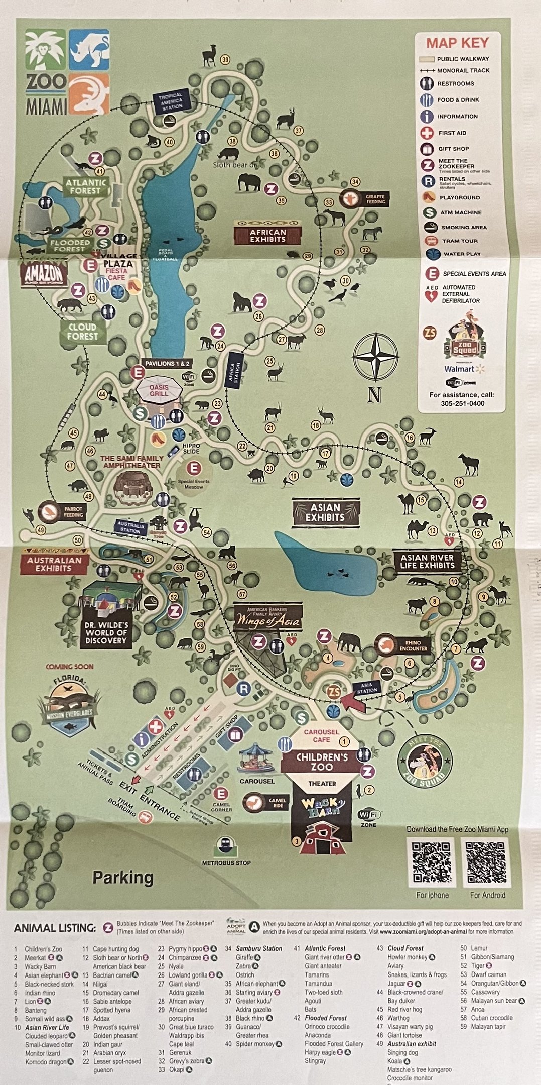 Zoo Map - 2015