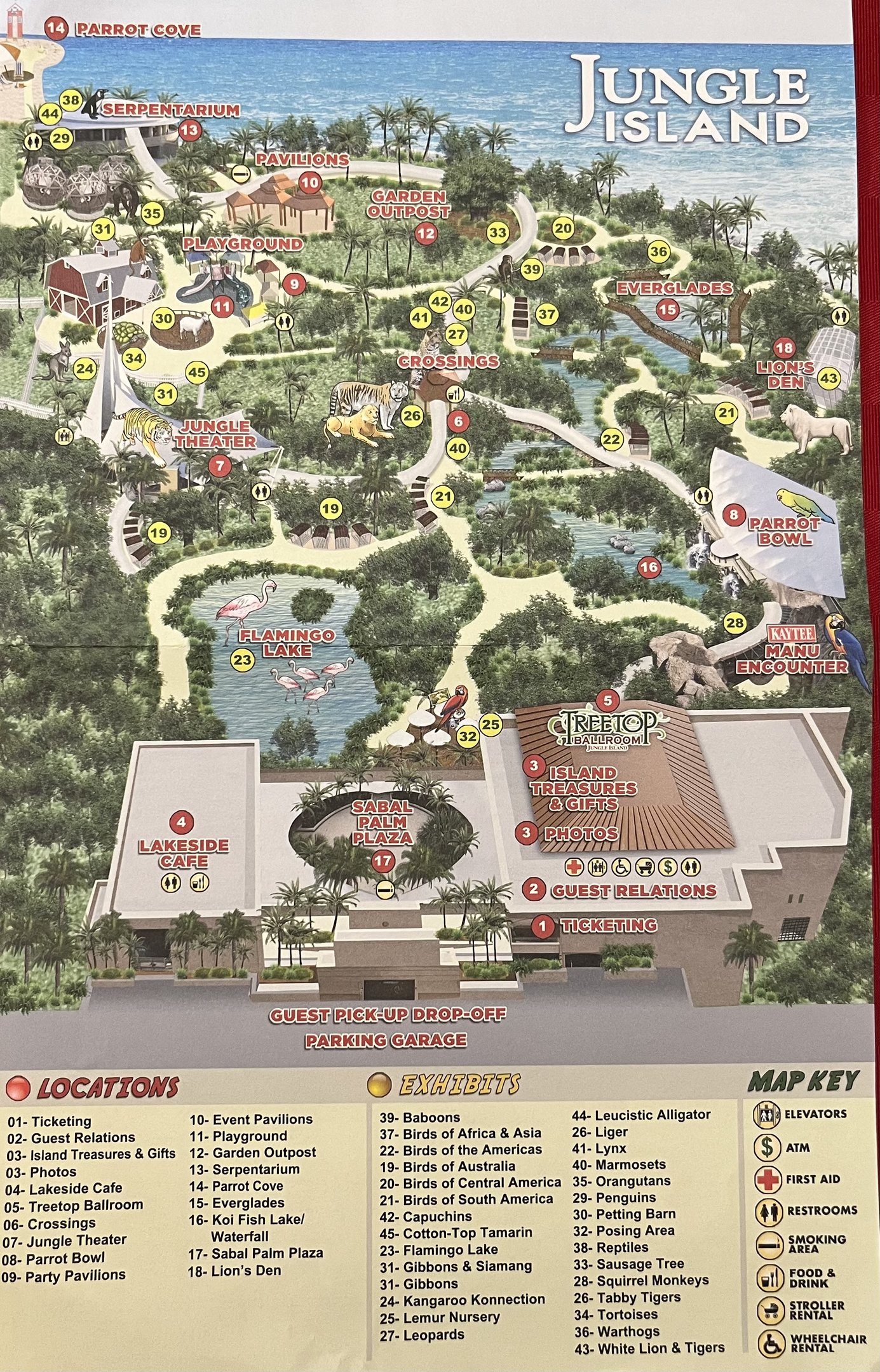 Zoo Map - 2015