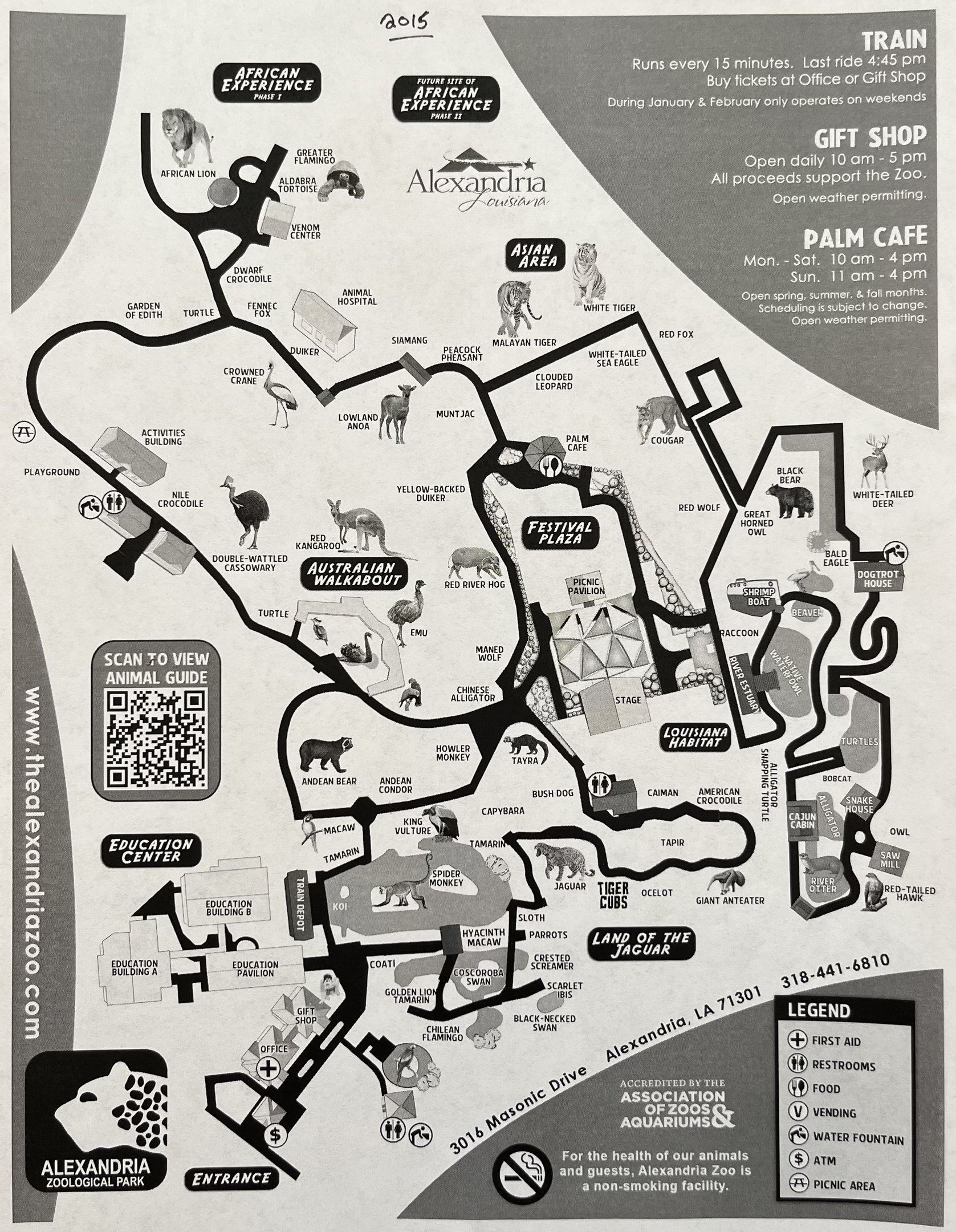Zoo Map - 2015
