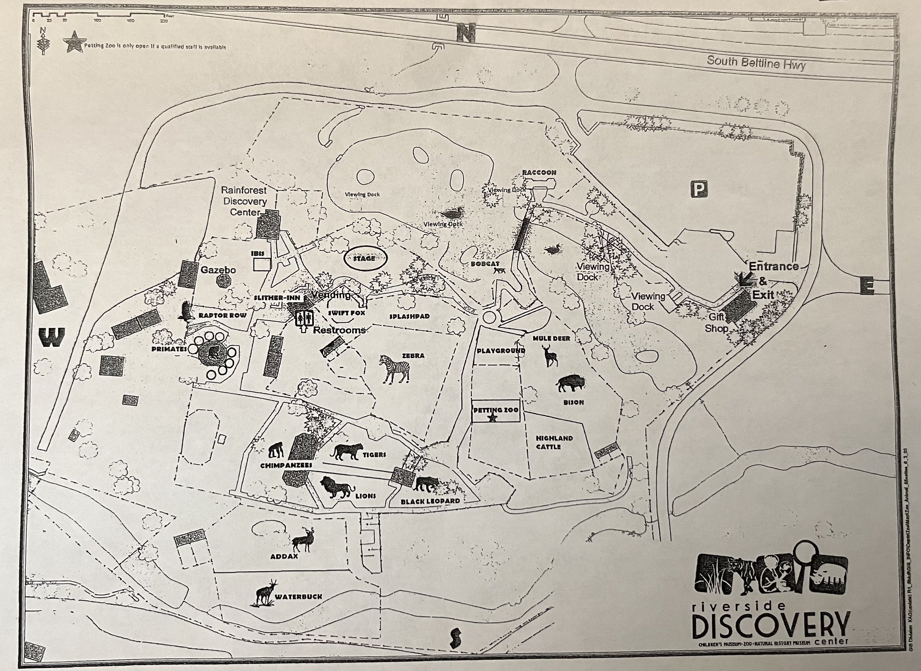 Zoo Map - 2015