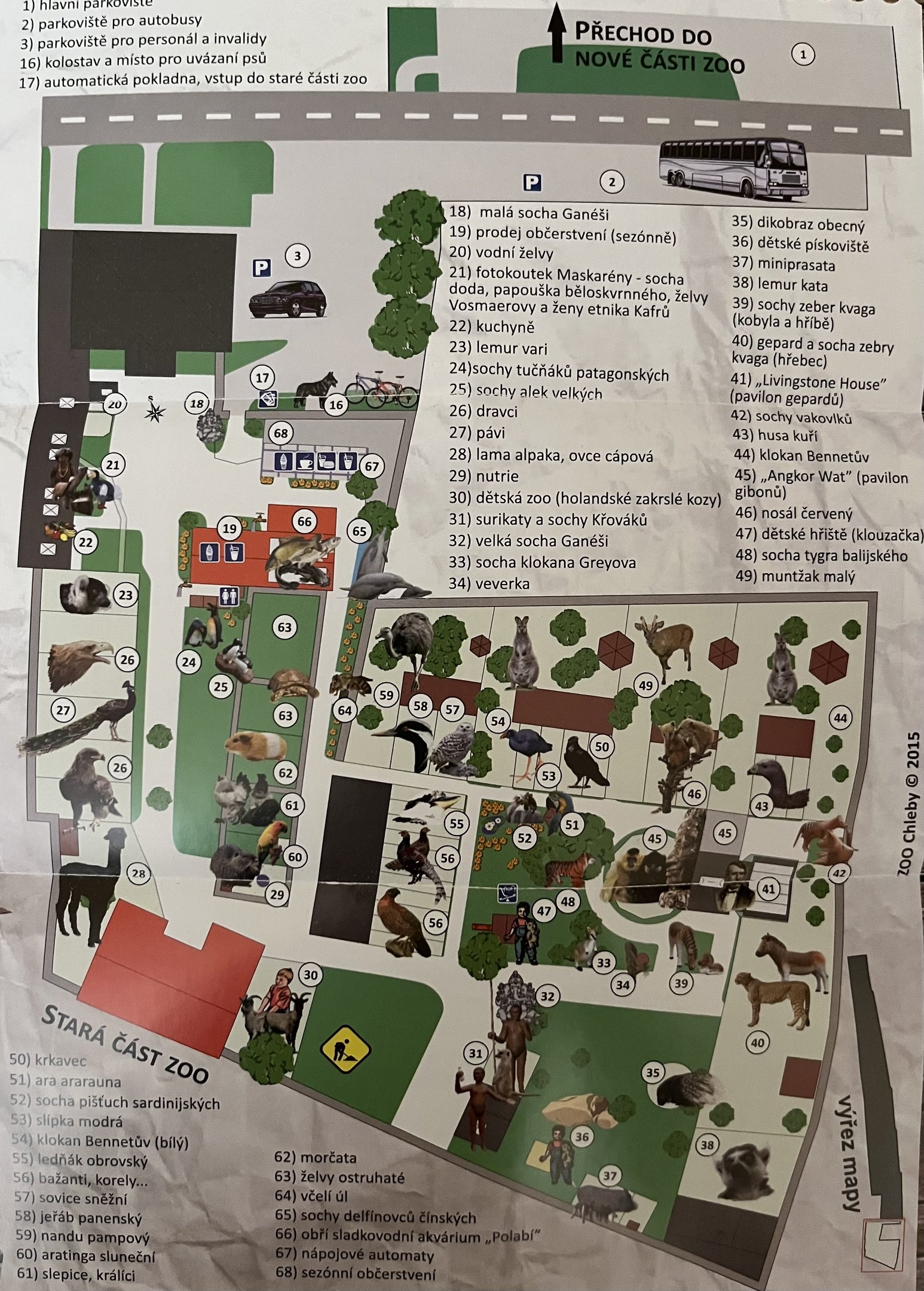Zoo Map - 2015