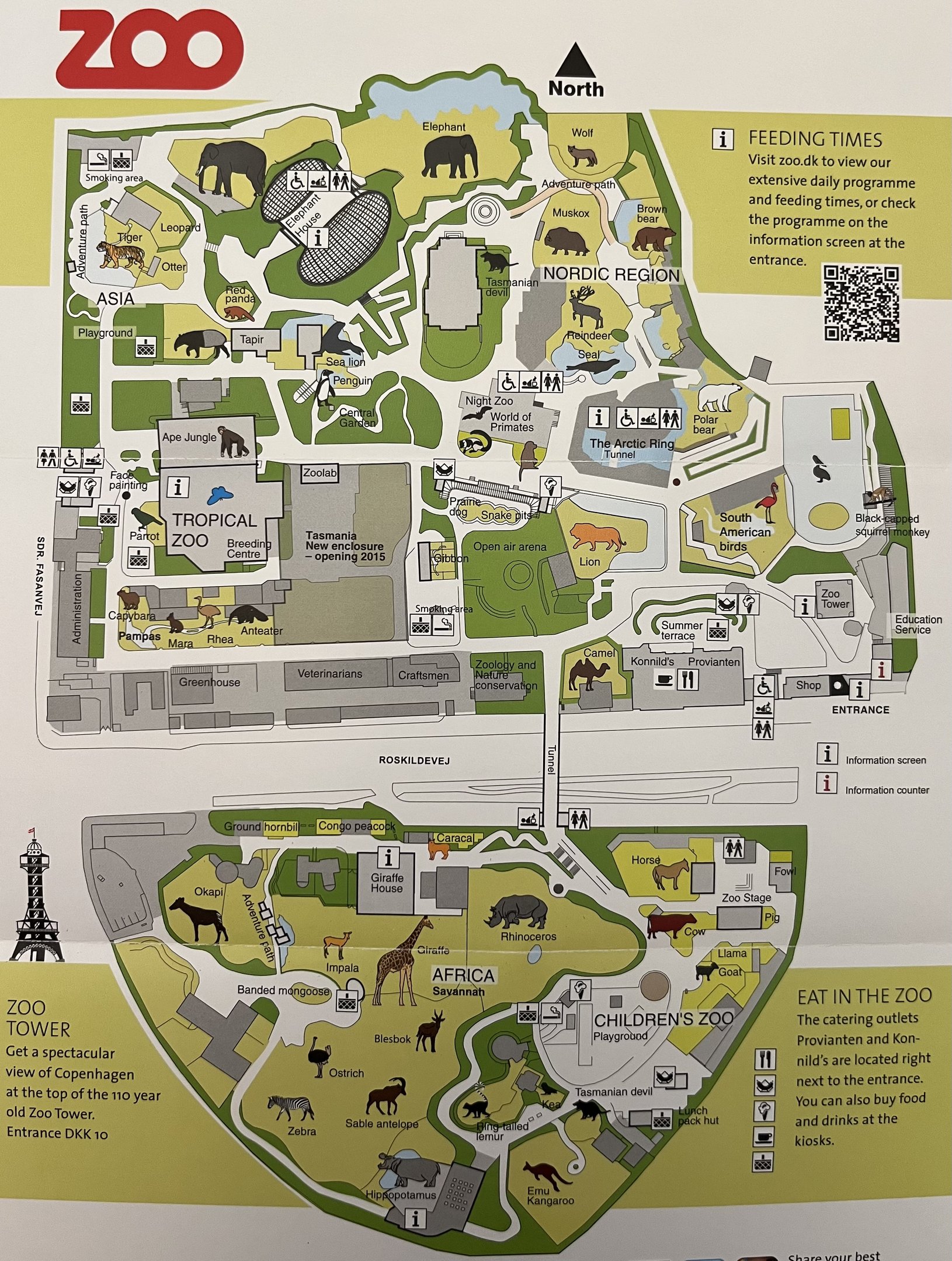 Zoo Map - 2015