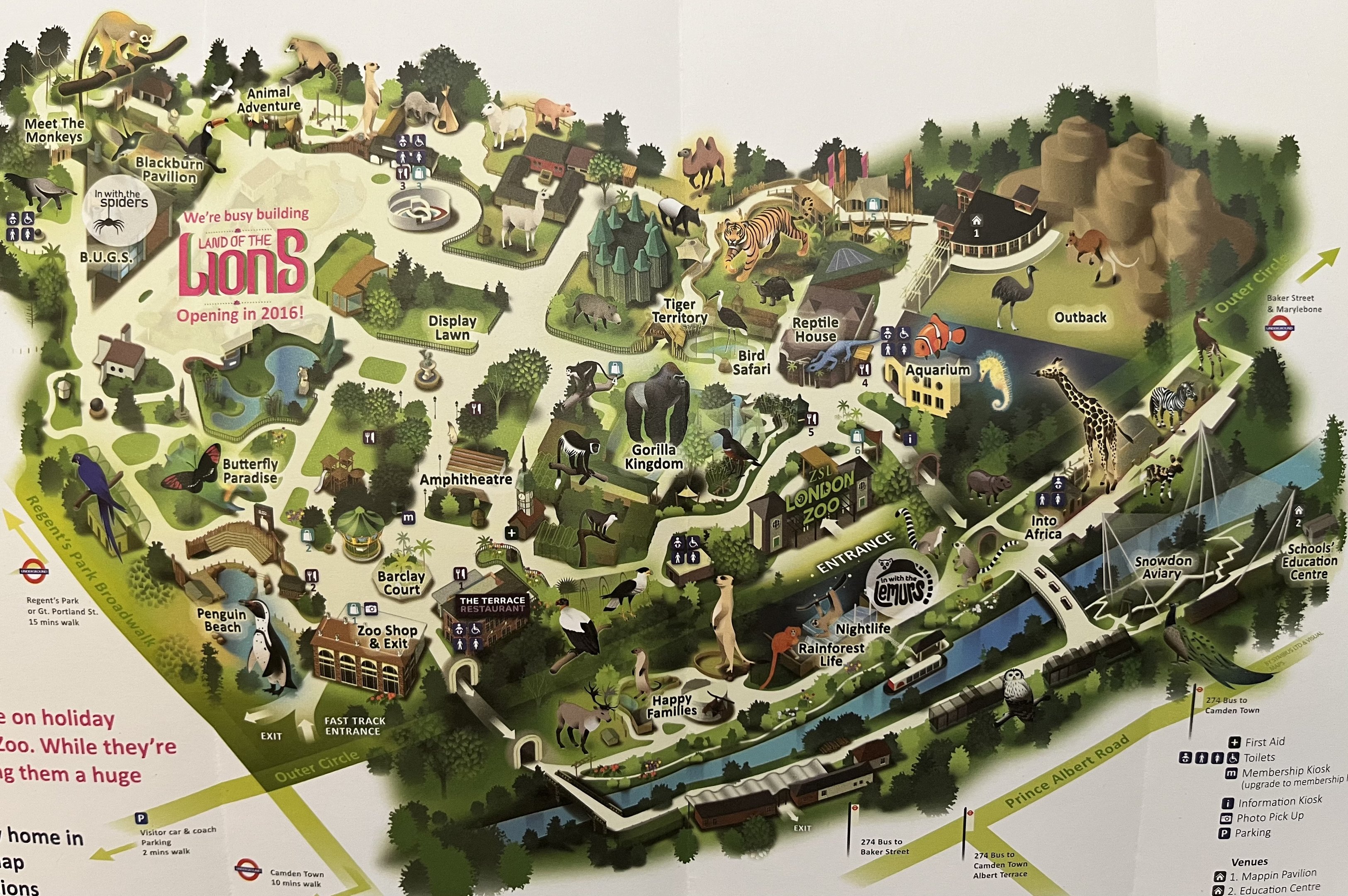 Zoo Map - 2015