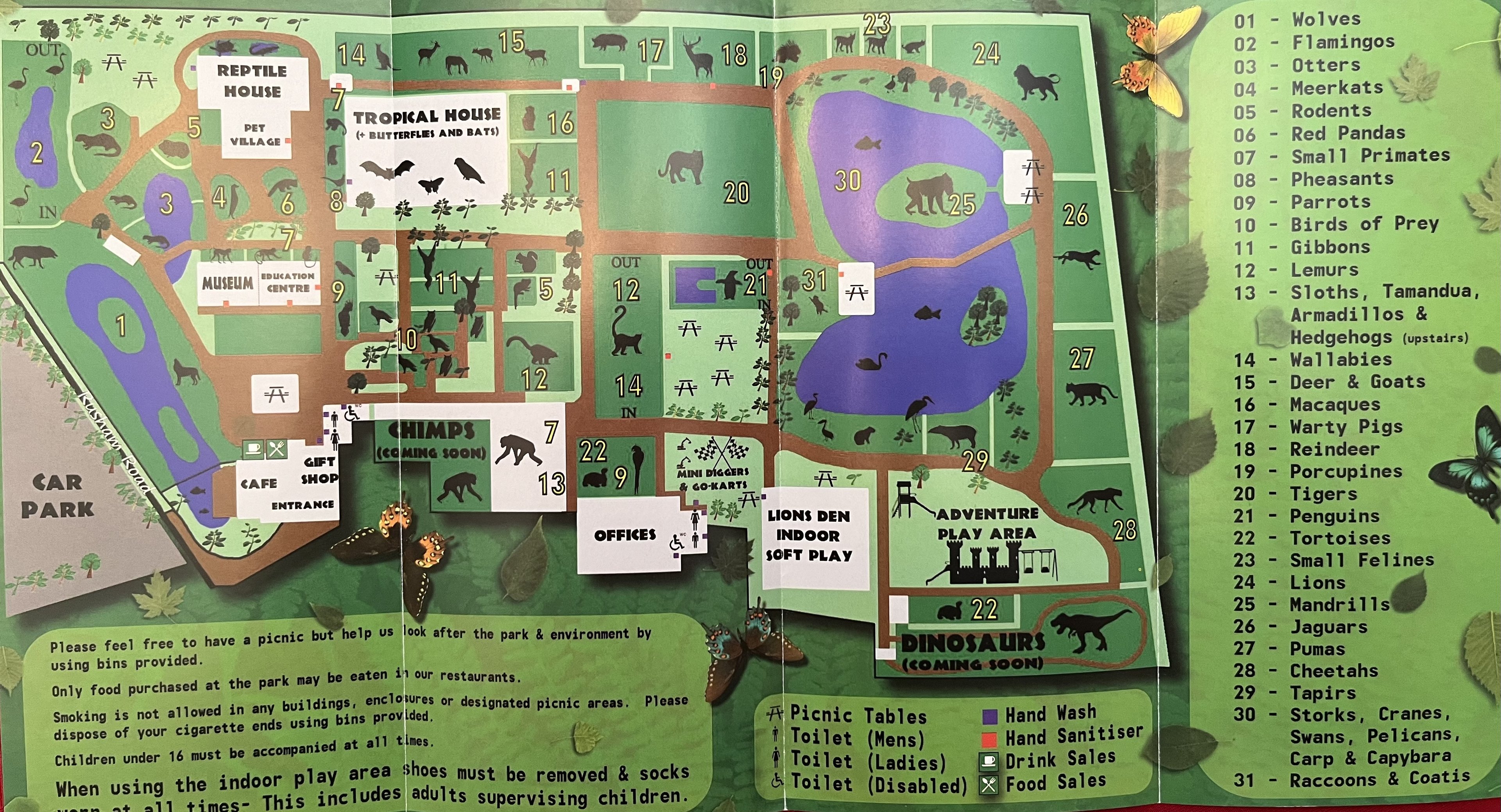 Zoo Map - 2015
